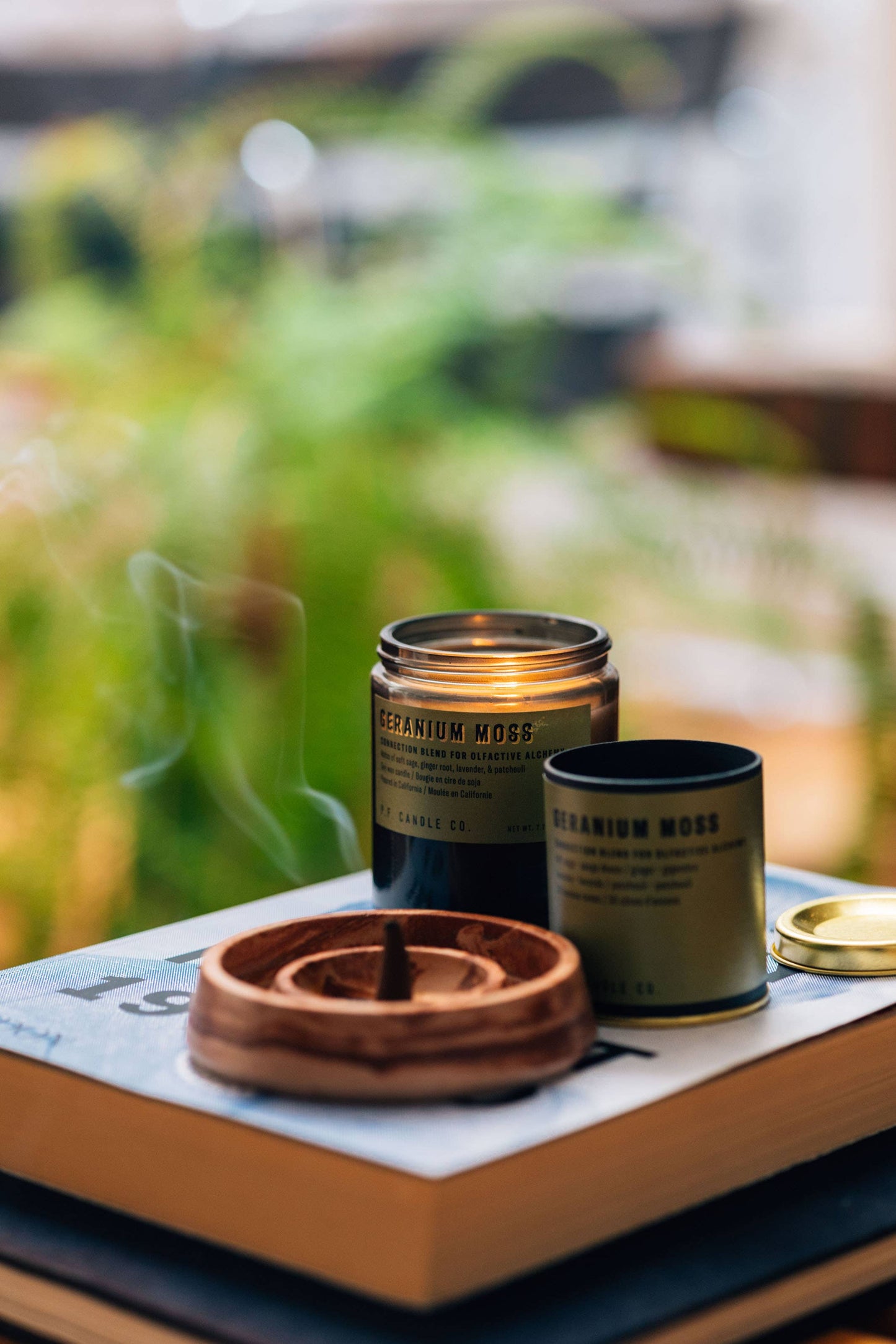 Geranium Moss :: 7.2 oz Alchemy Soy Candle