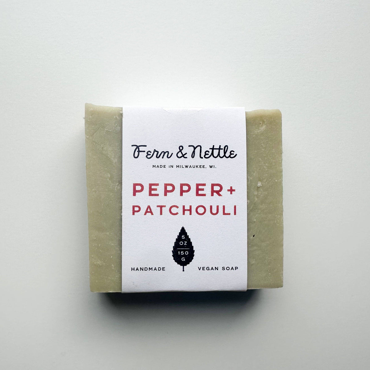 Pepper + Patchouli Vegan Soap