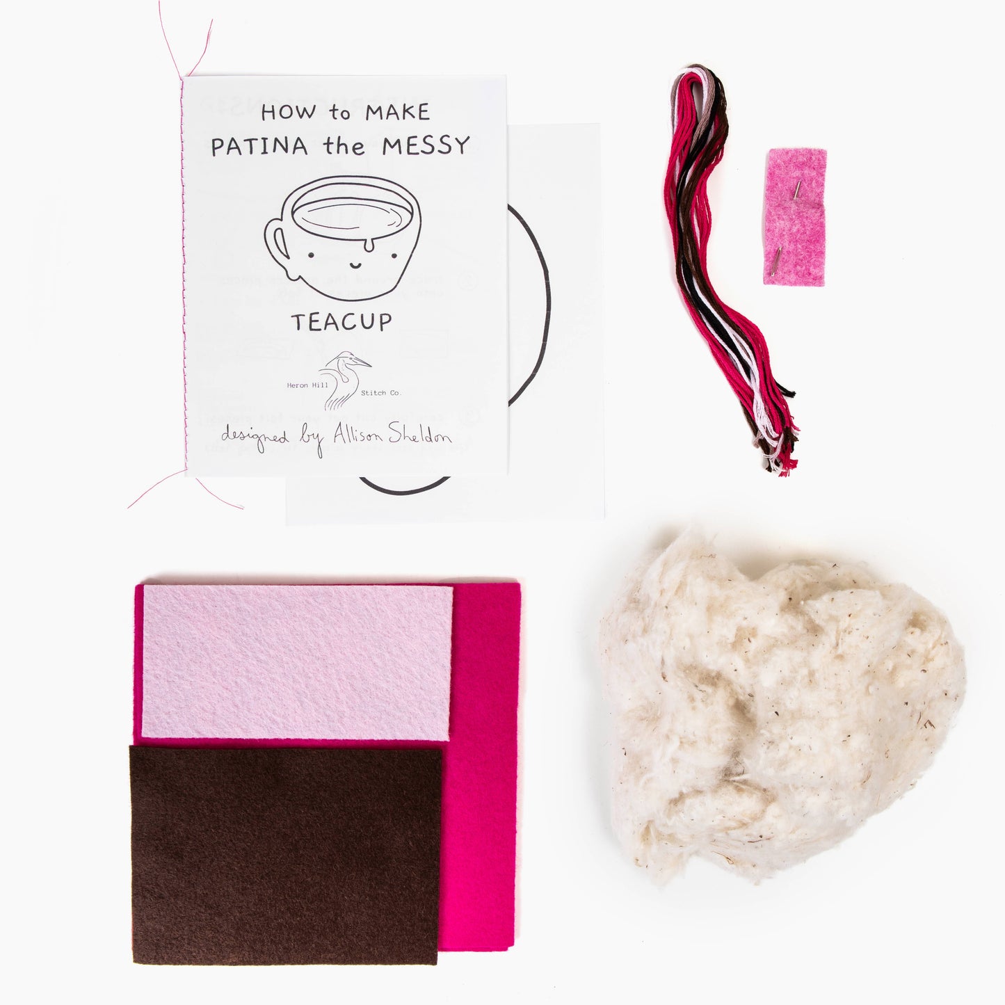 Patina the Messy Tea Cup - DIY Craft Kit