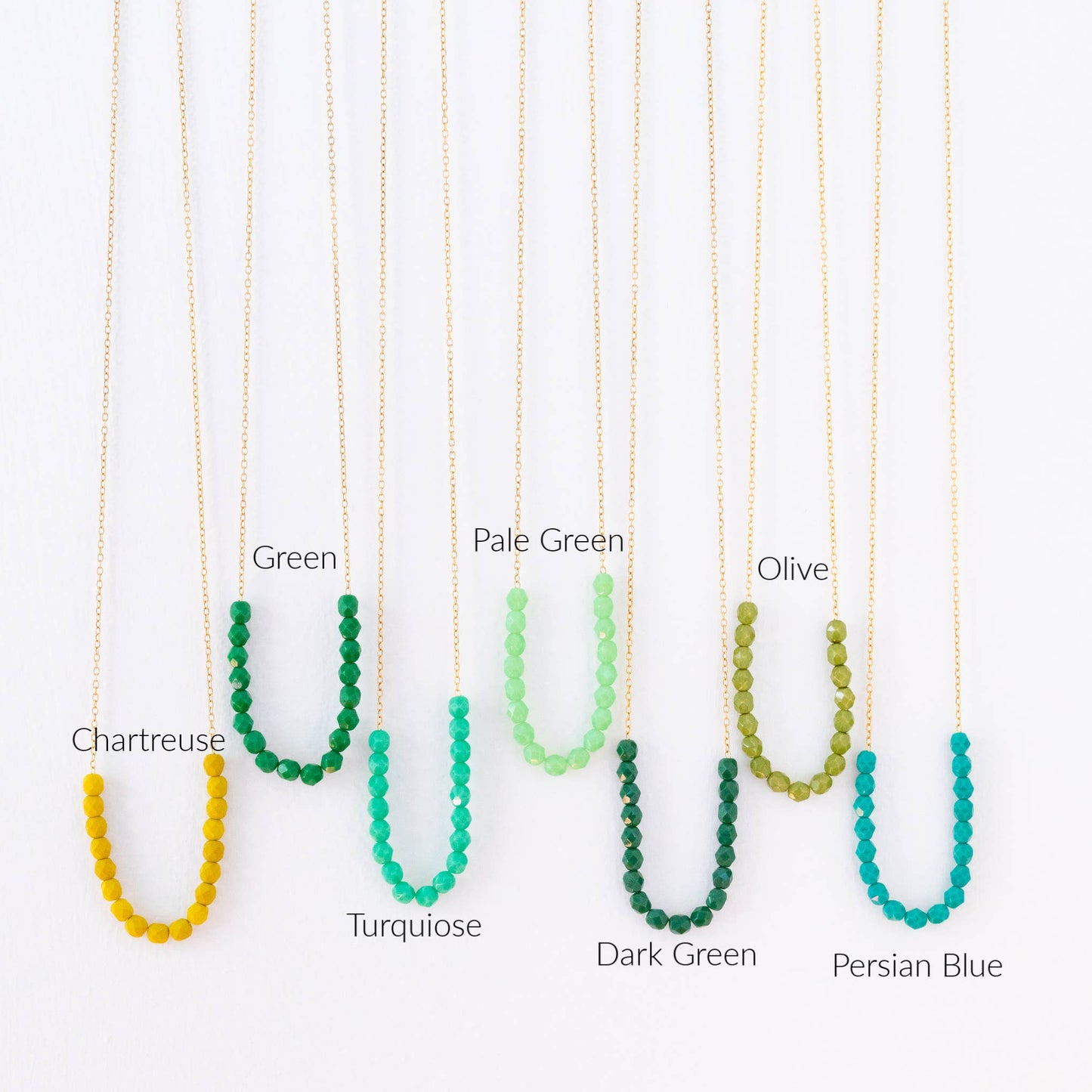 Colorful Glass Bead Necklace