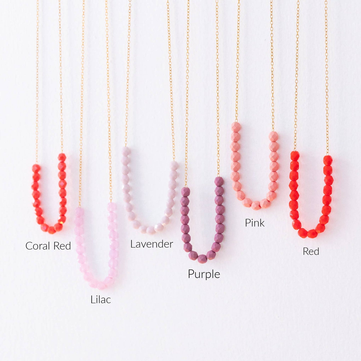 Colorful Glass Bead Necklace