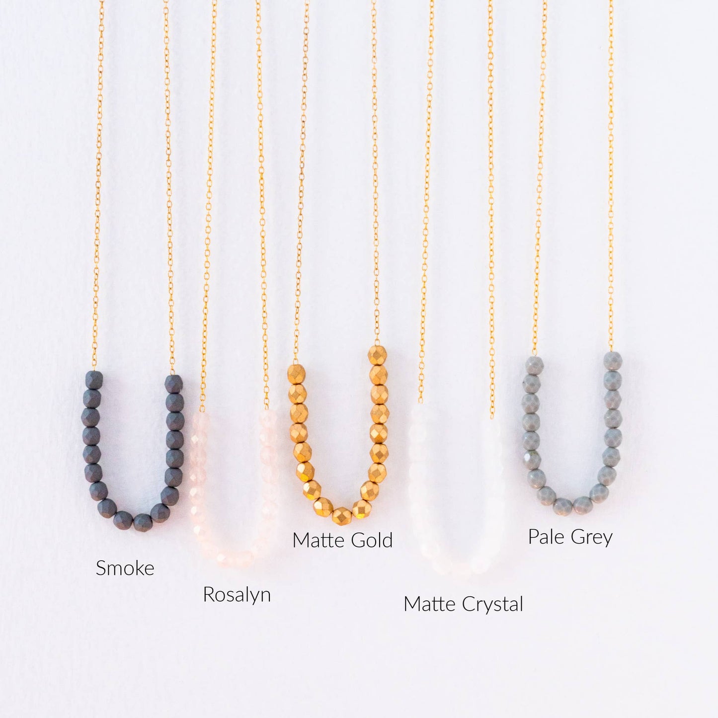 Colorful Glass Bead Necklace
