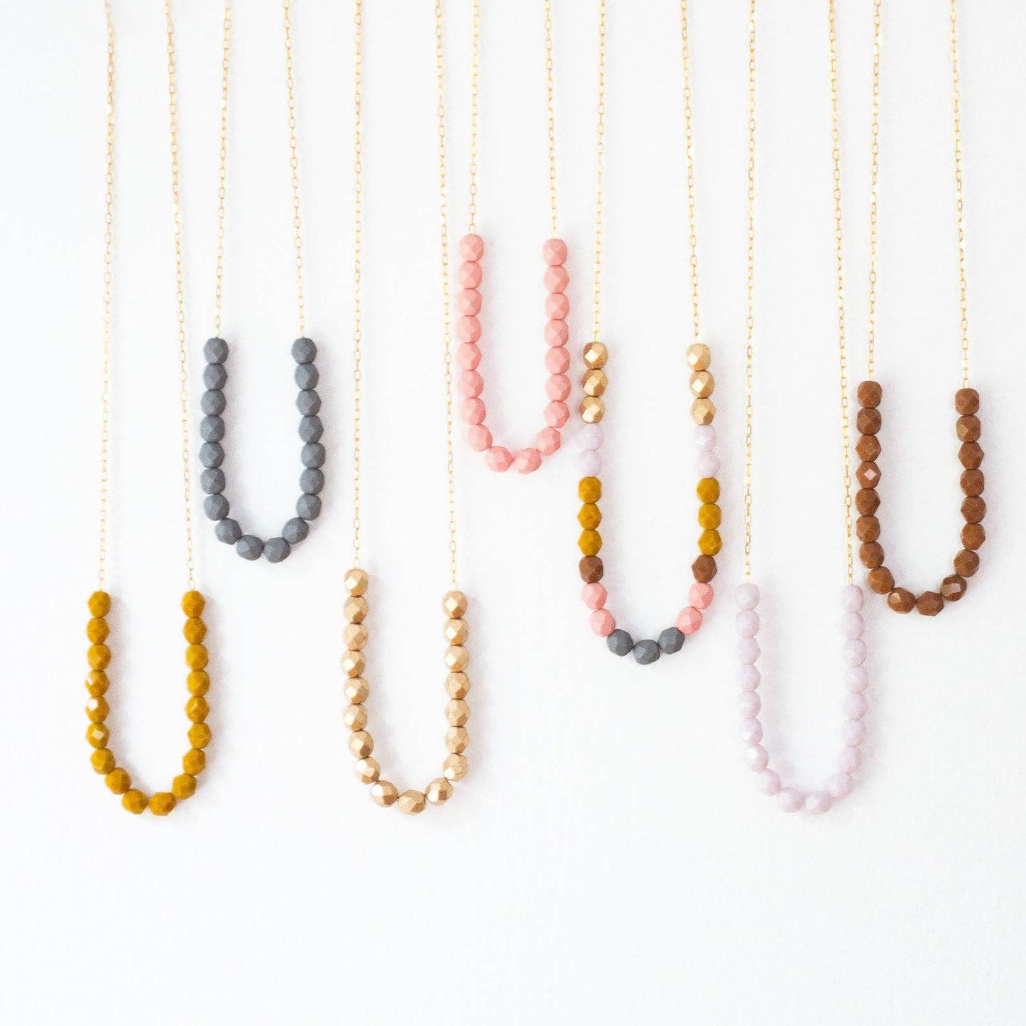 Colorful Glass Bead Necklace