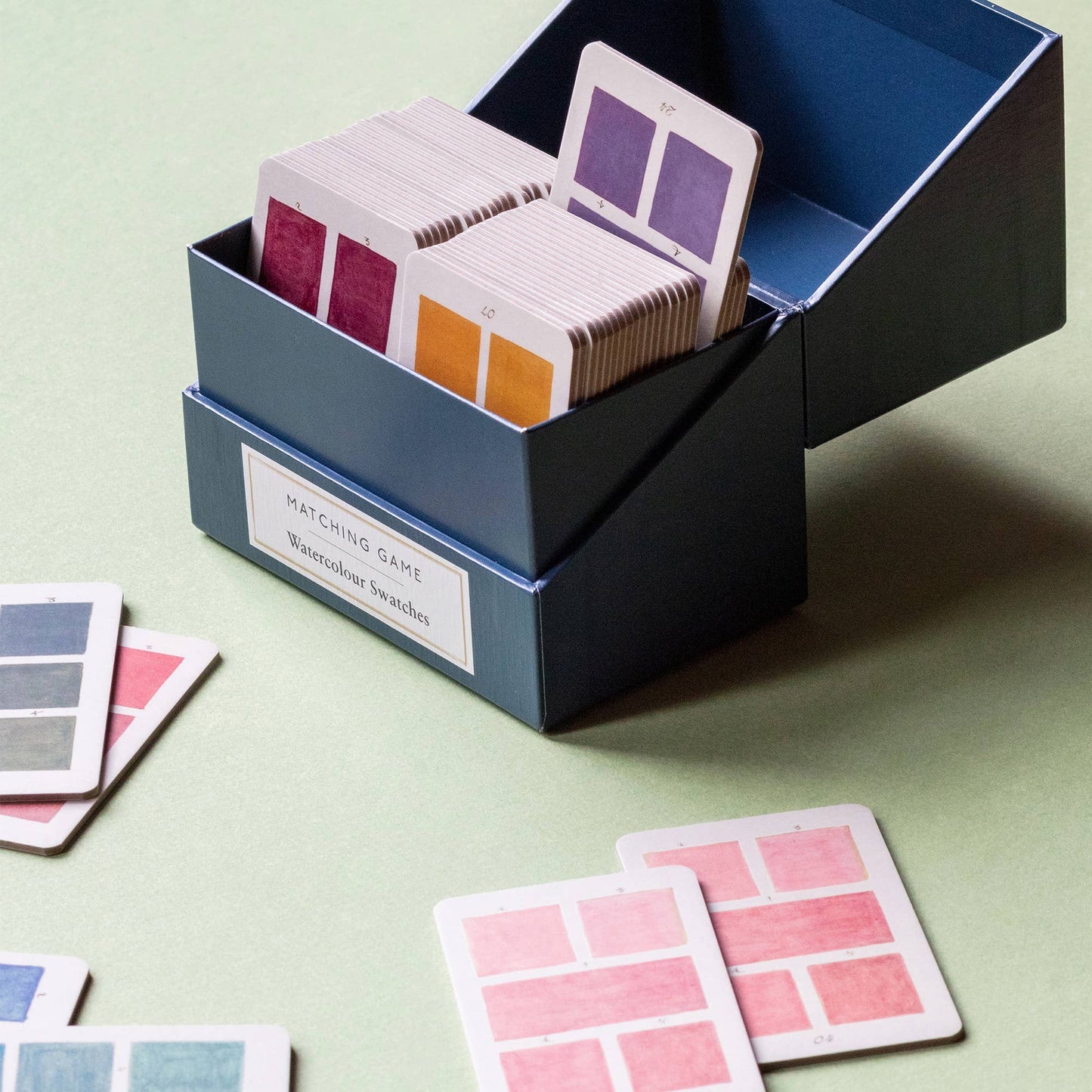 Watercolor Swatches Matching Game from Roomytown