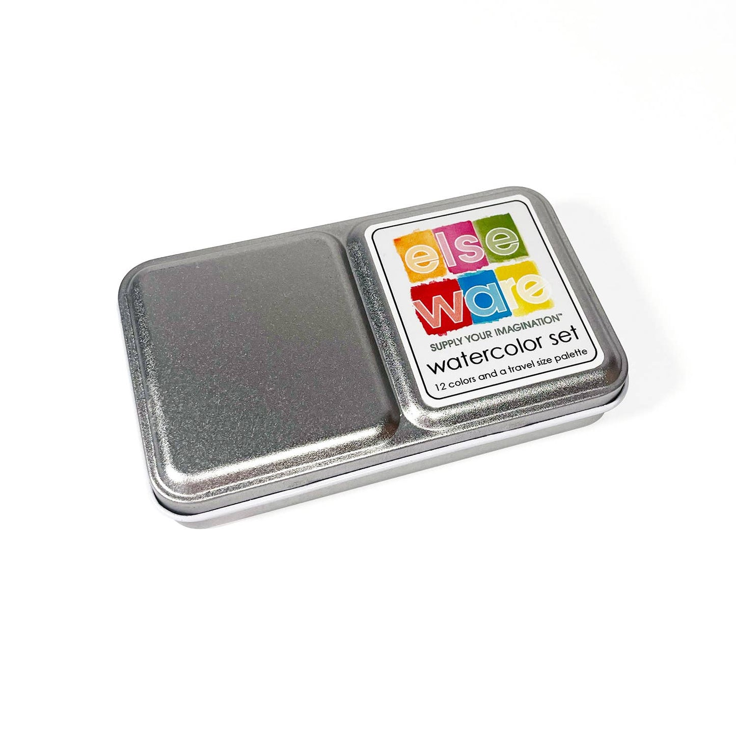 Elseware watercolors in metal palette