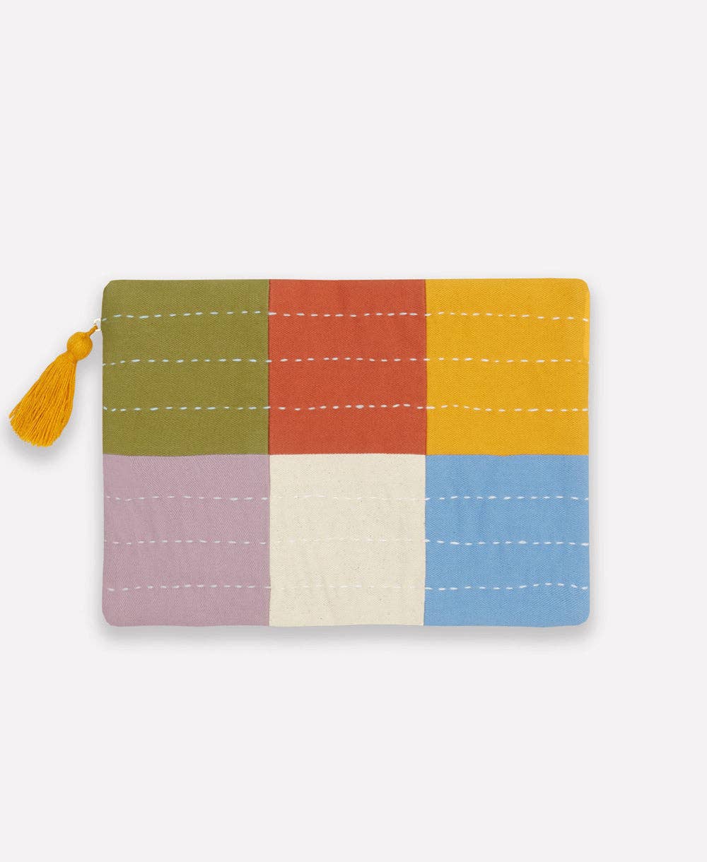 Checkered Pouch