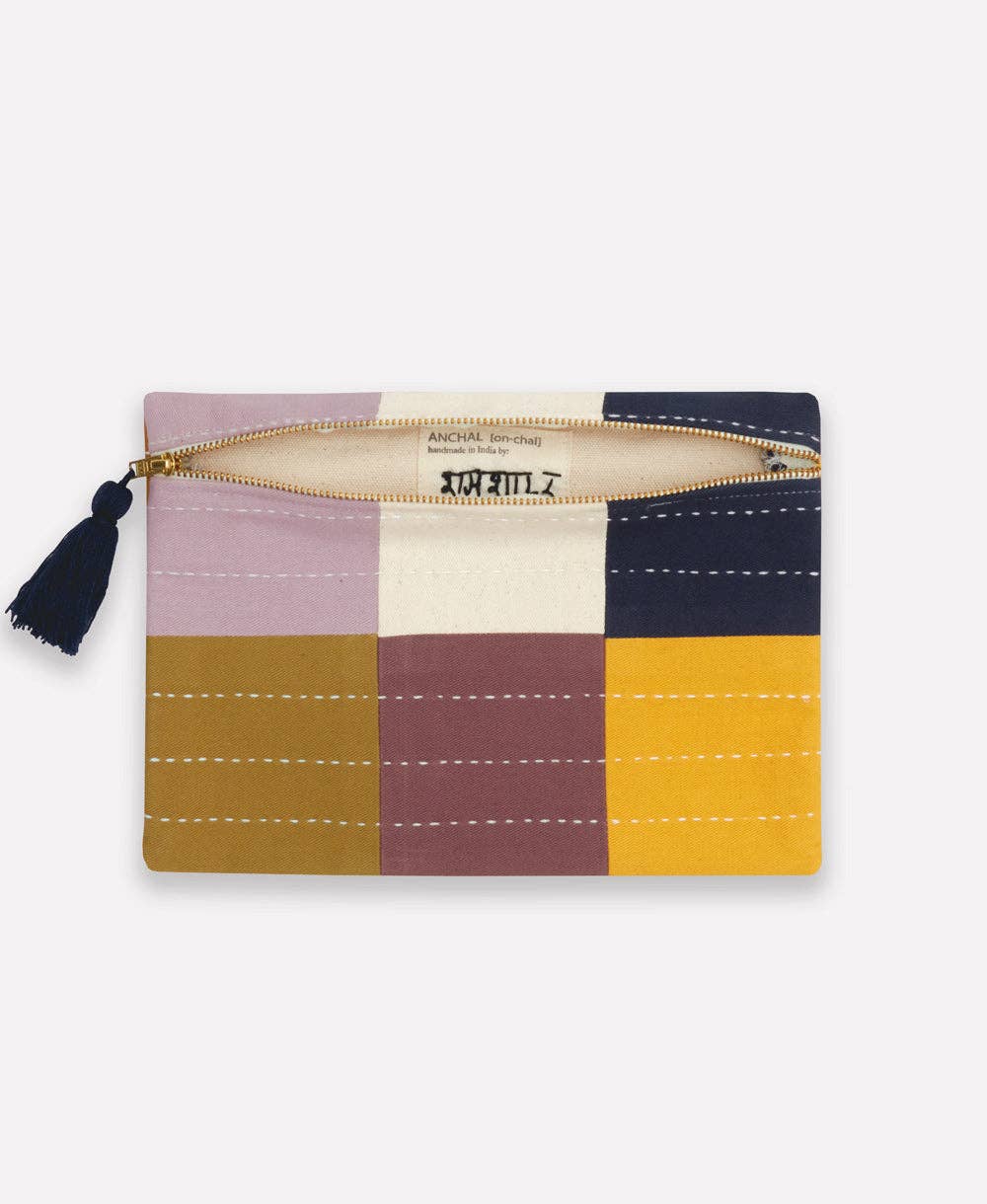 Checkered Pouch