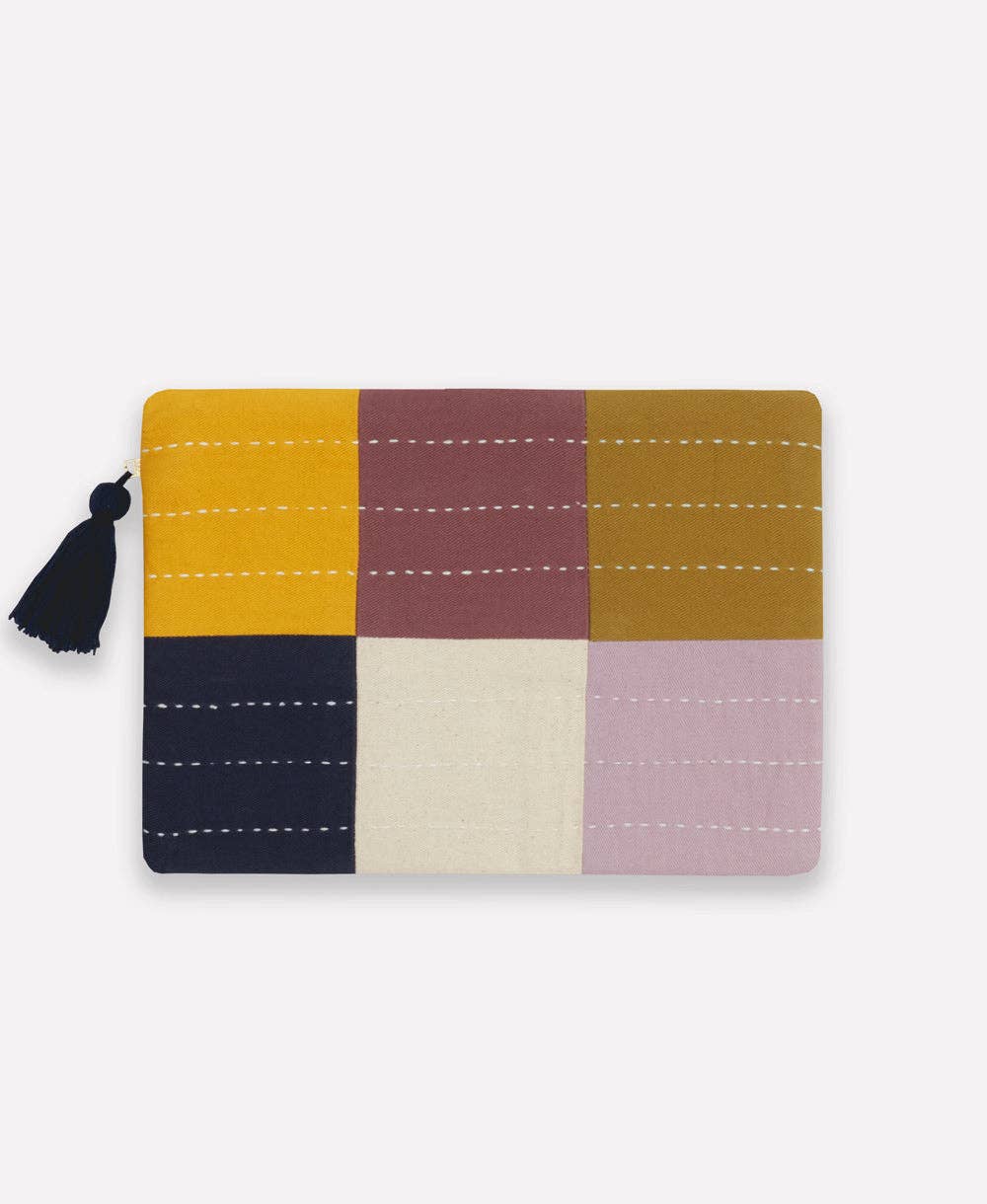 Checkered Pouch
