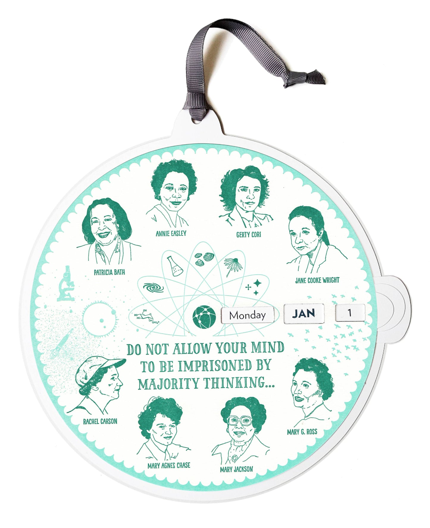 Women Scientists perpetual calendar