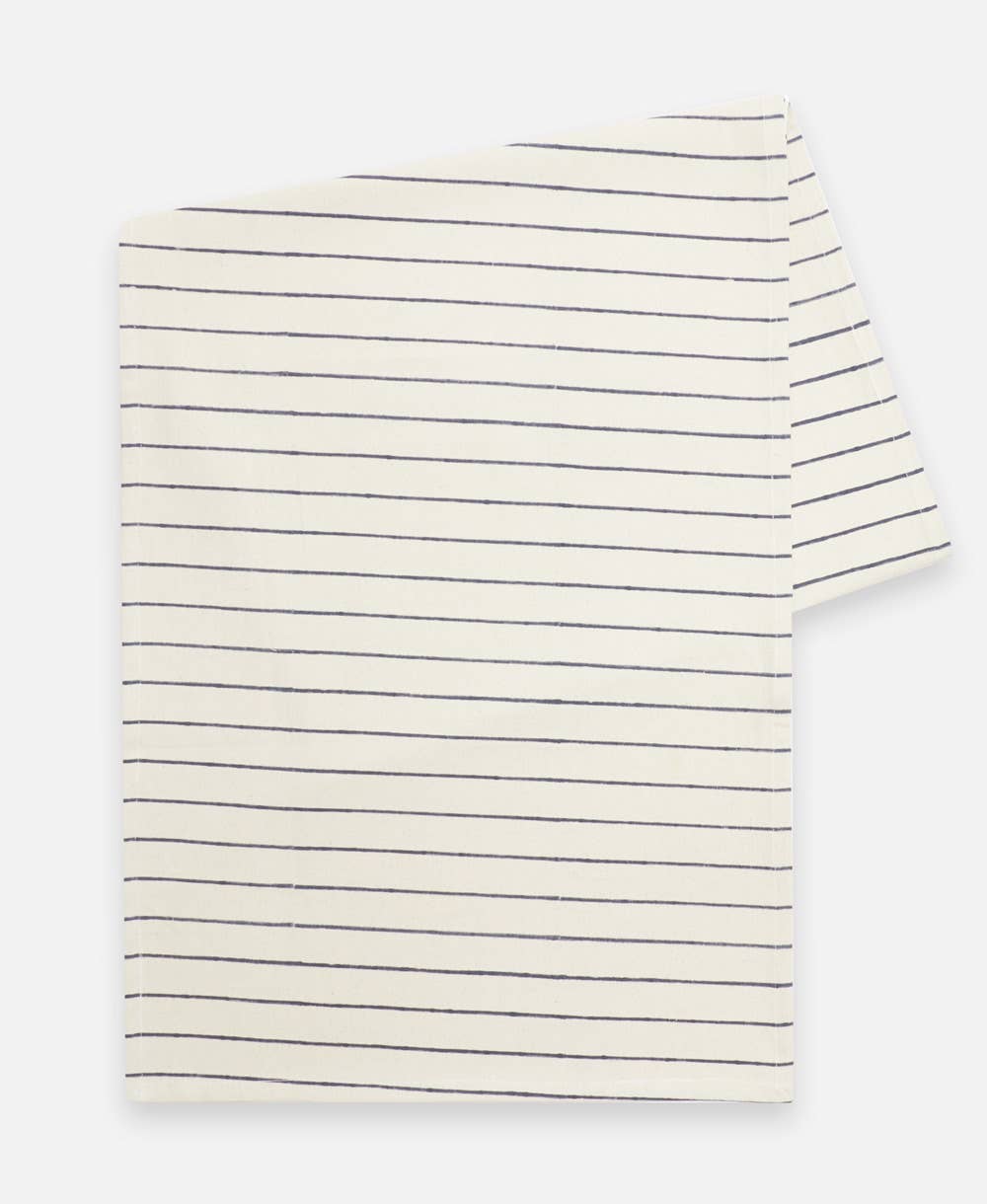 Block Print Stripe Table Runner