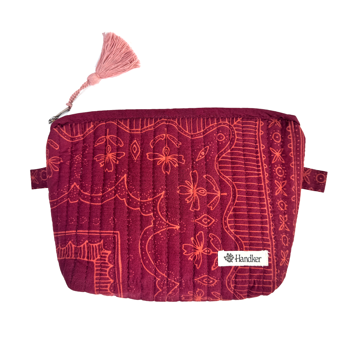 June Quilted Zipper Pouch