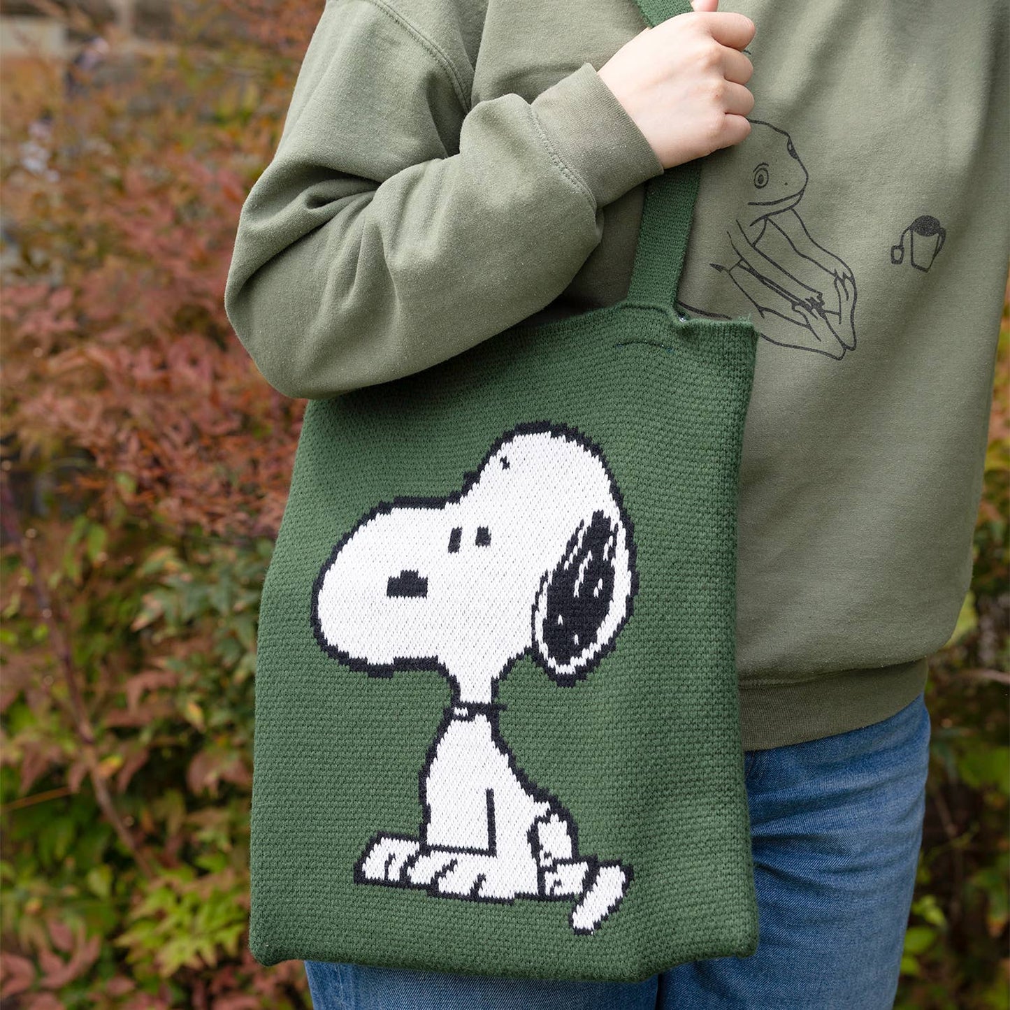 3P4 x Peanuts® - Snoopy Knit Tote