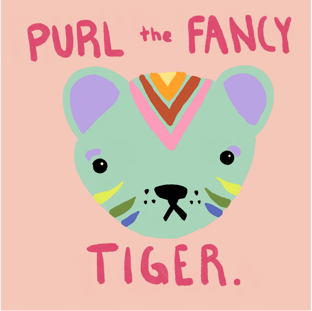 Purl the Fancy Tiger - DIY Craft Kit