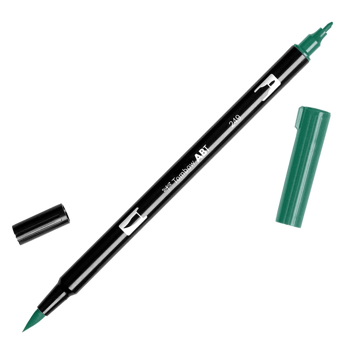 Dual Brush Pen Art Markers Black