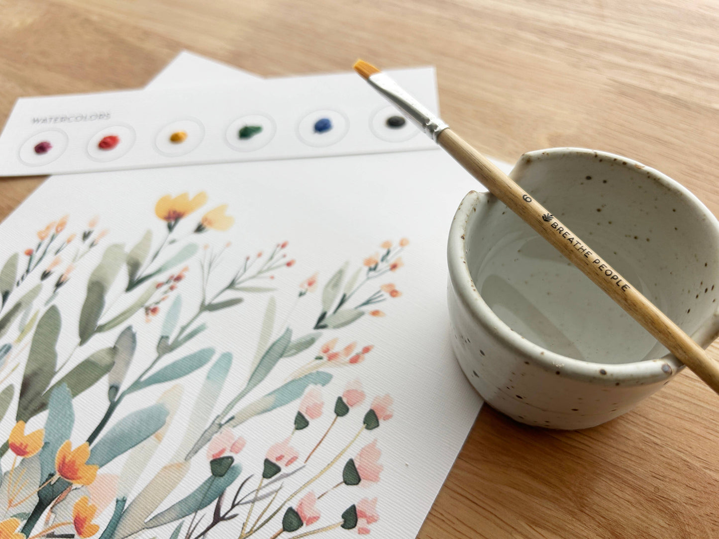 All-In-One Watercolor Kit: Desert Bloom