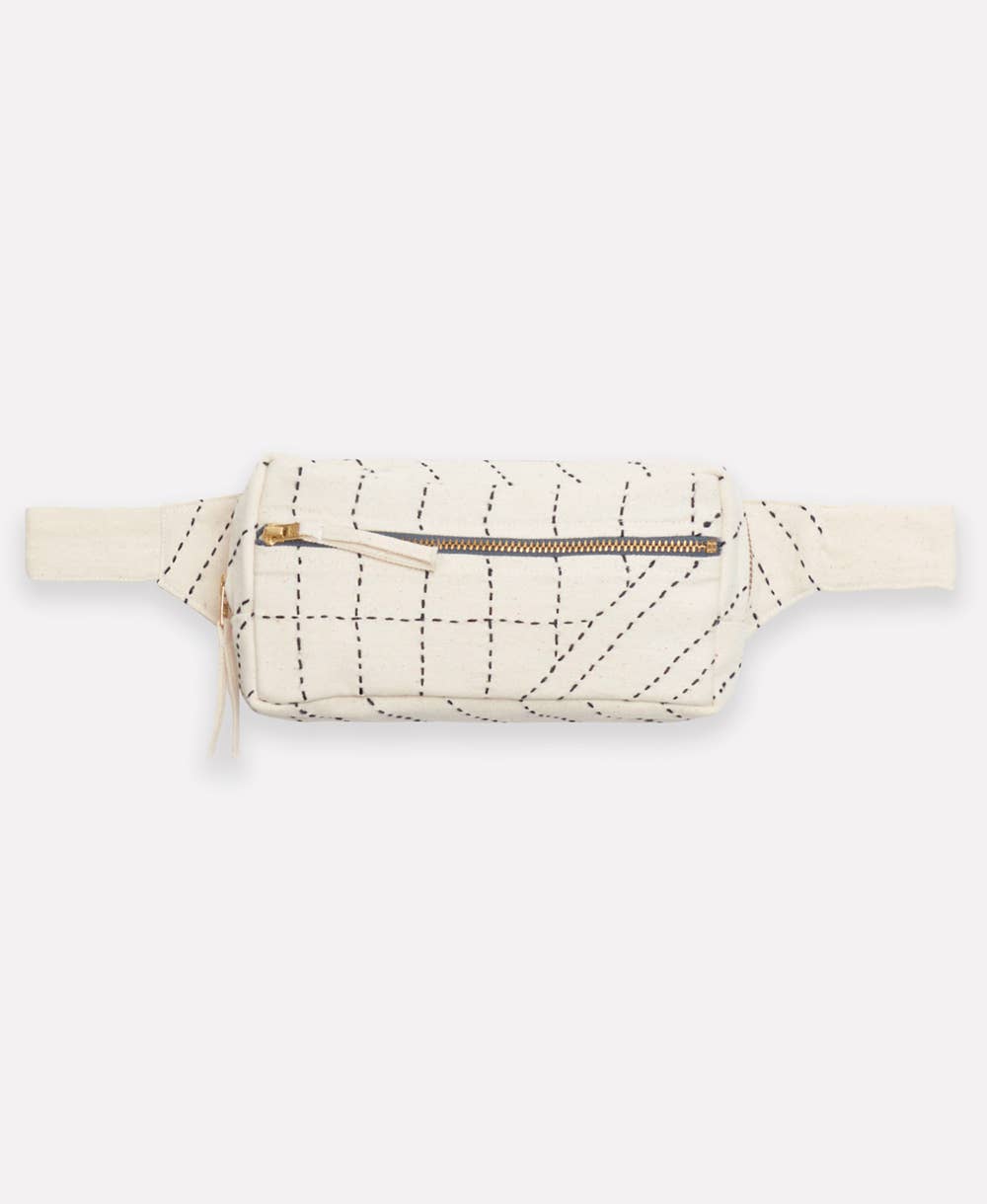 Kantha Crossbody Belt Bag