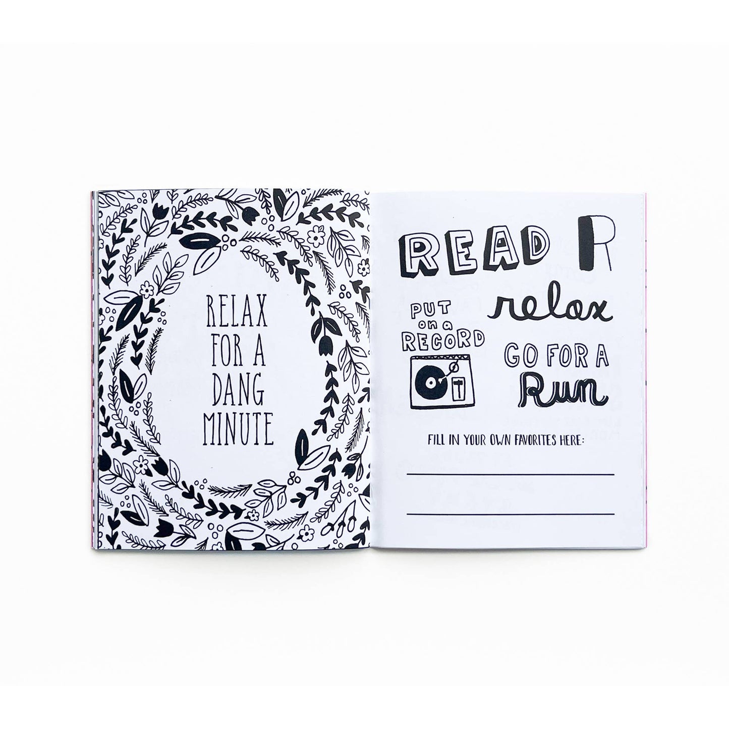 Self Care Index Zine