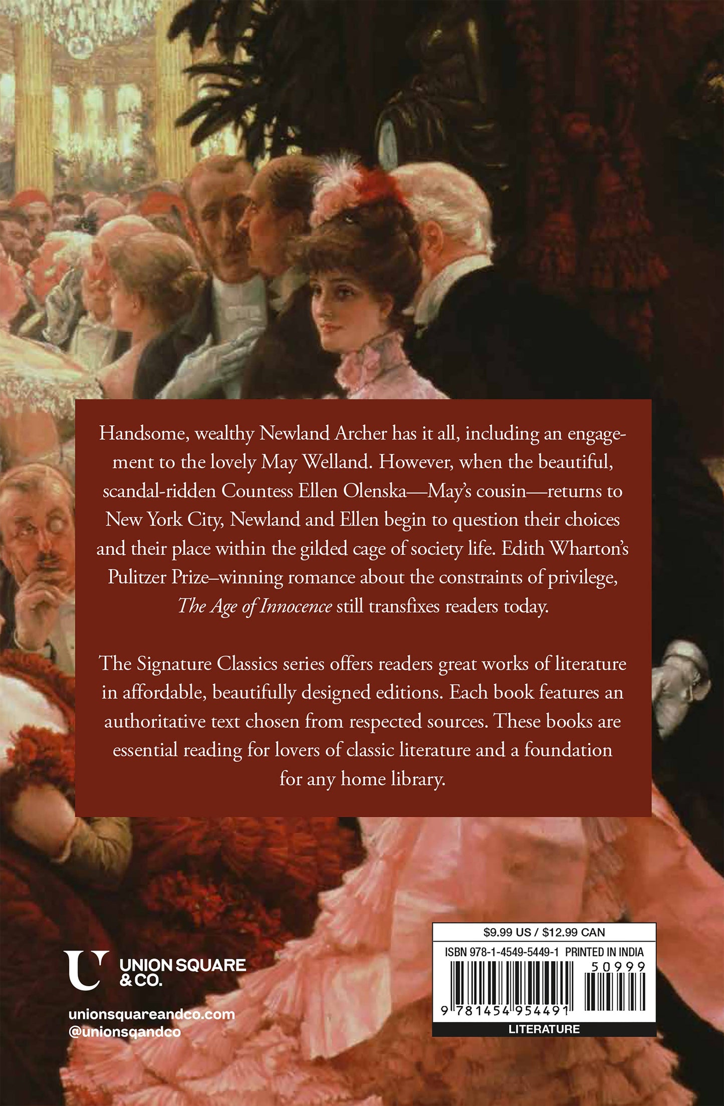 The Age of Innocence by Edith Wharton