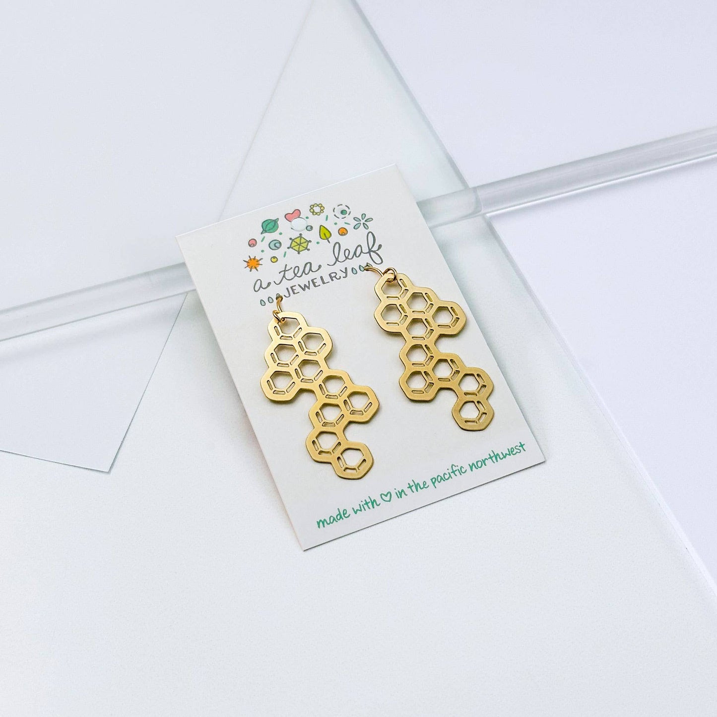 Honeycomb Earrings | Large