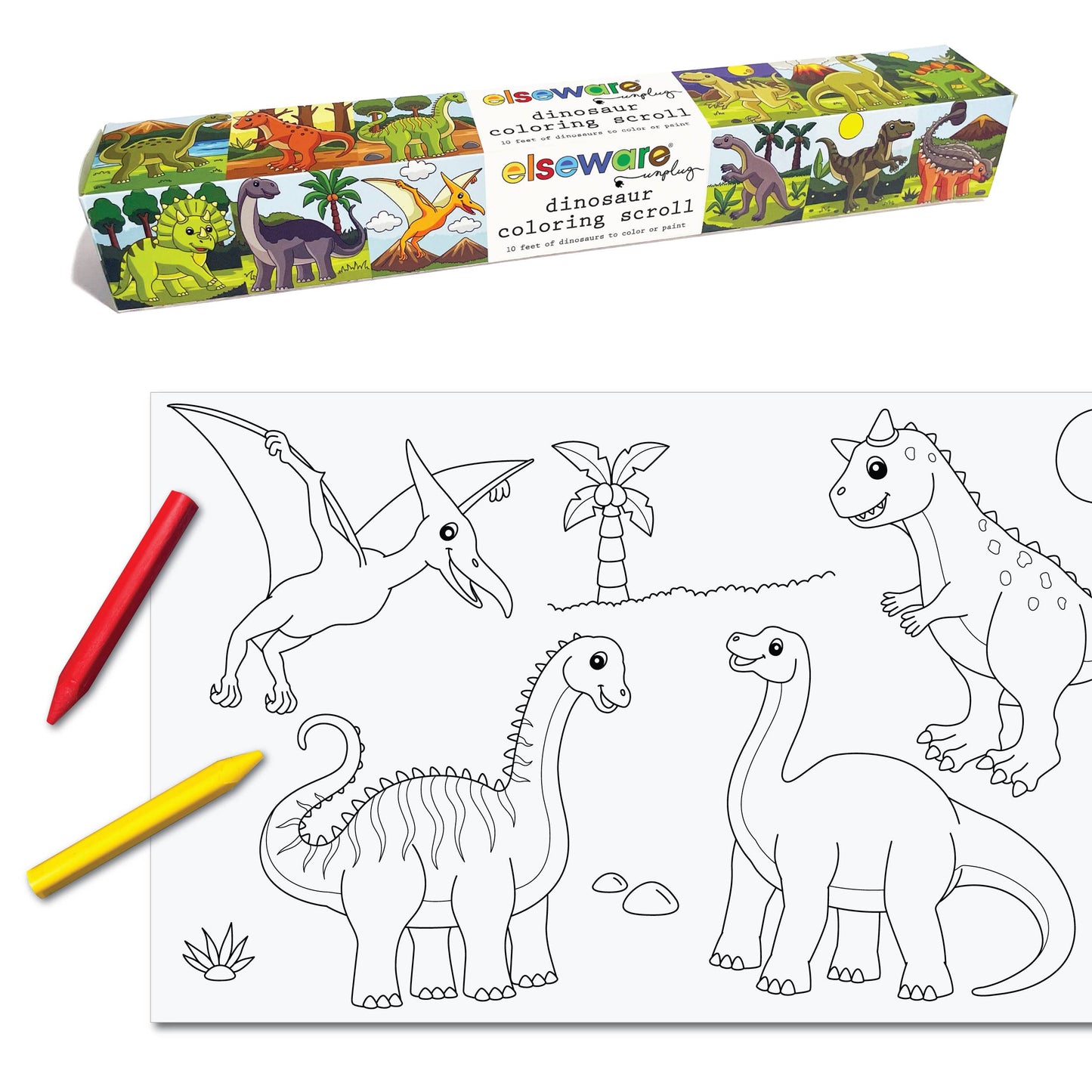 Coloring Scrolls from Elseware Unplug