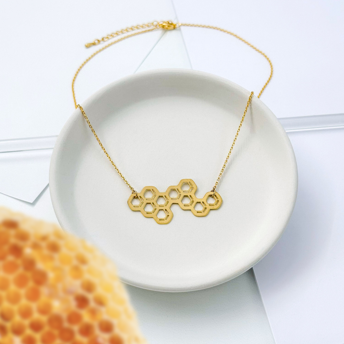 Honeycomb Necklace | Large