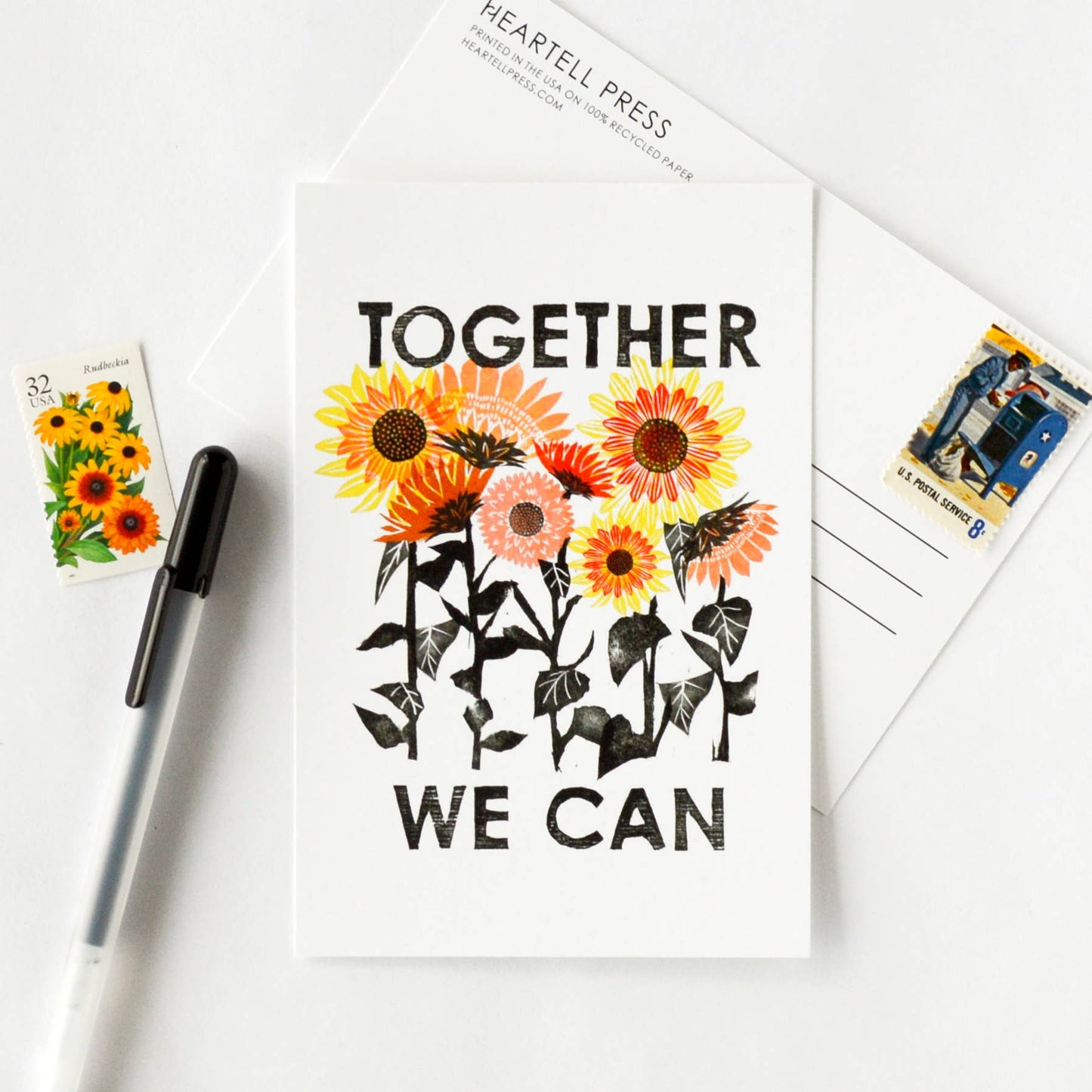 Together We Can Postcard