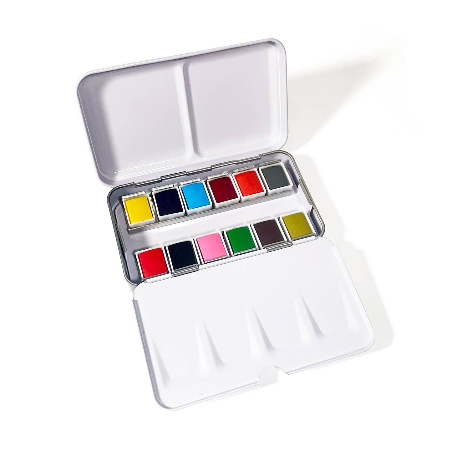 Elseware watercolors in metal palette