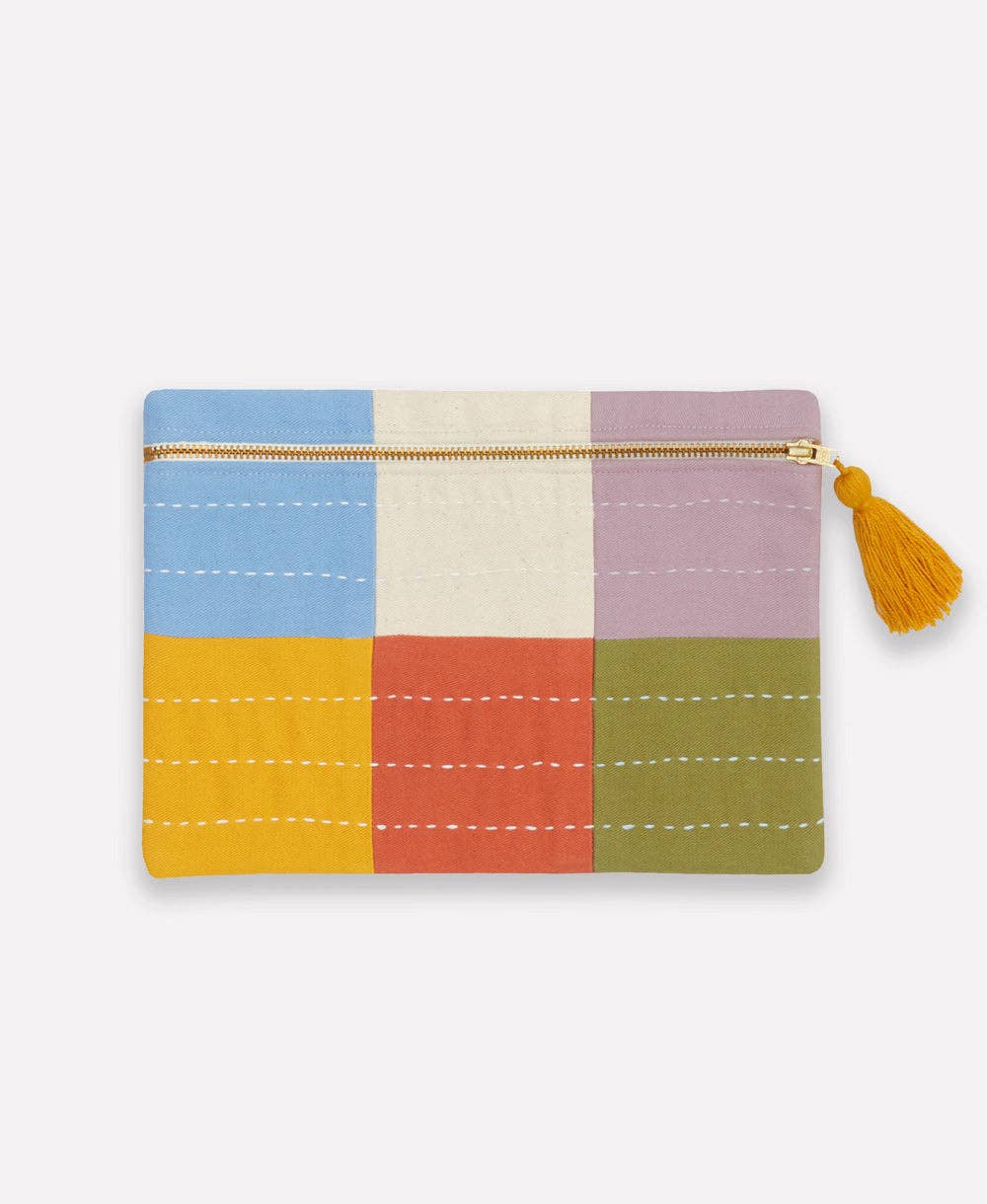 Checkered Pouch