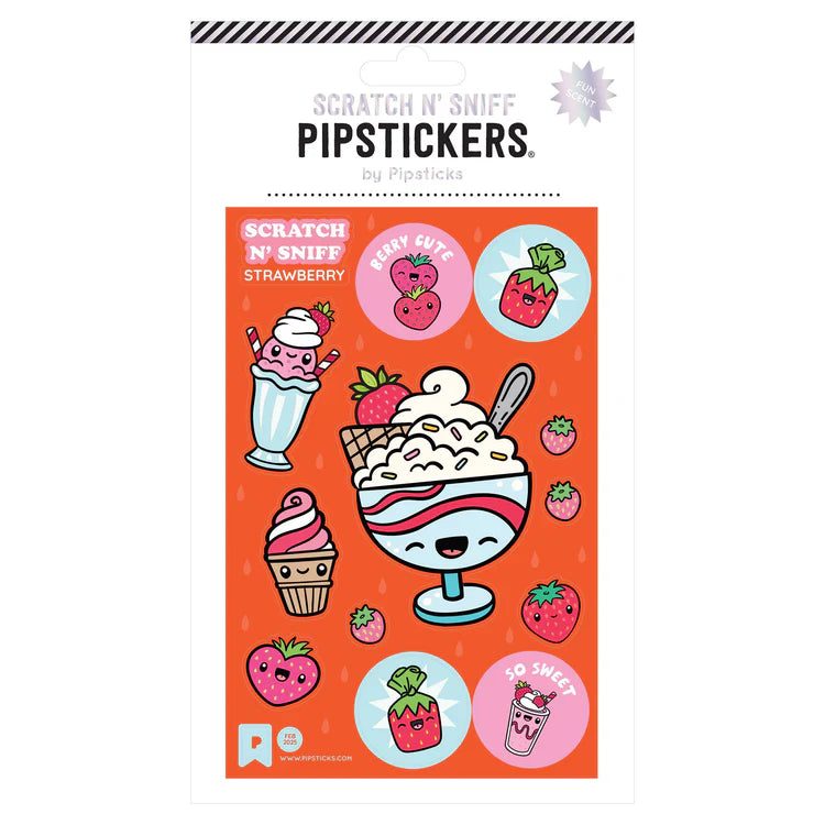 Berry Chilly Scratch N Sniff Stickers