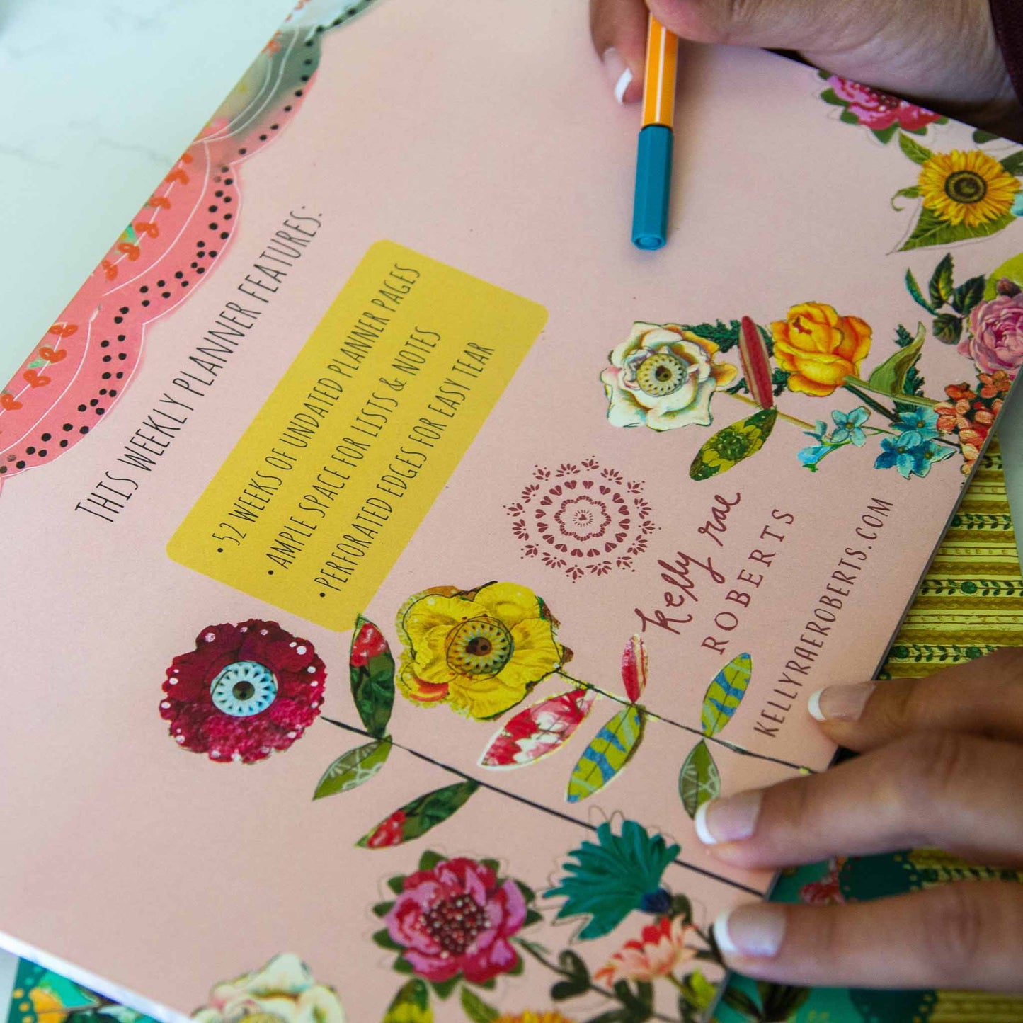 Heart-led Weekly Planner Notepad