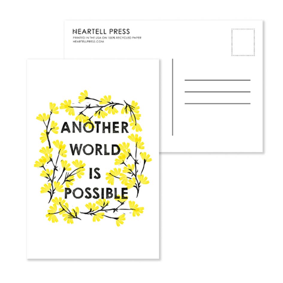 Another World Is Possible Postcard