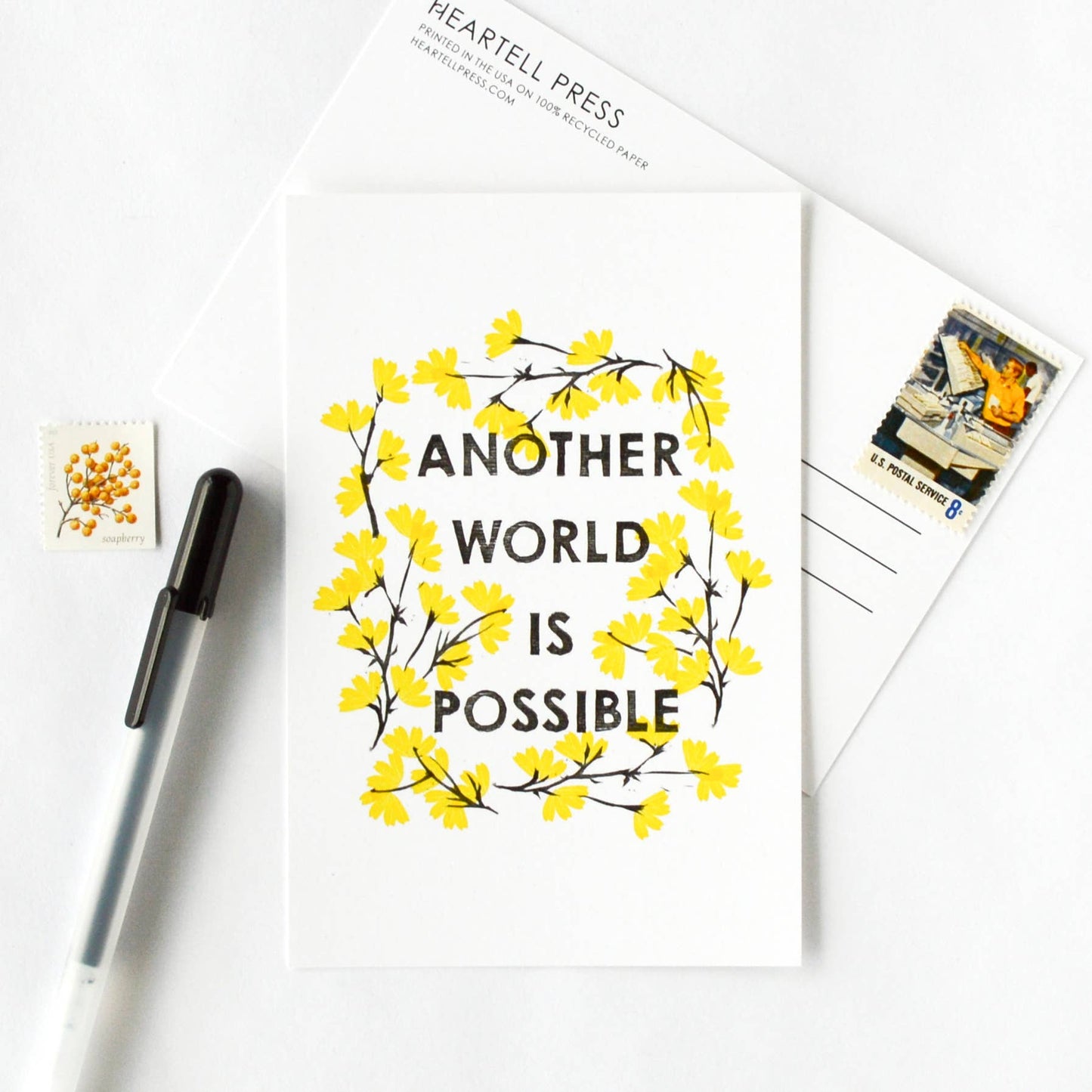 Another World Is Possible Postcard