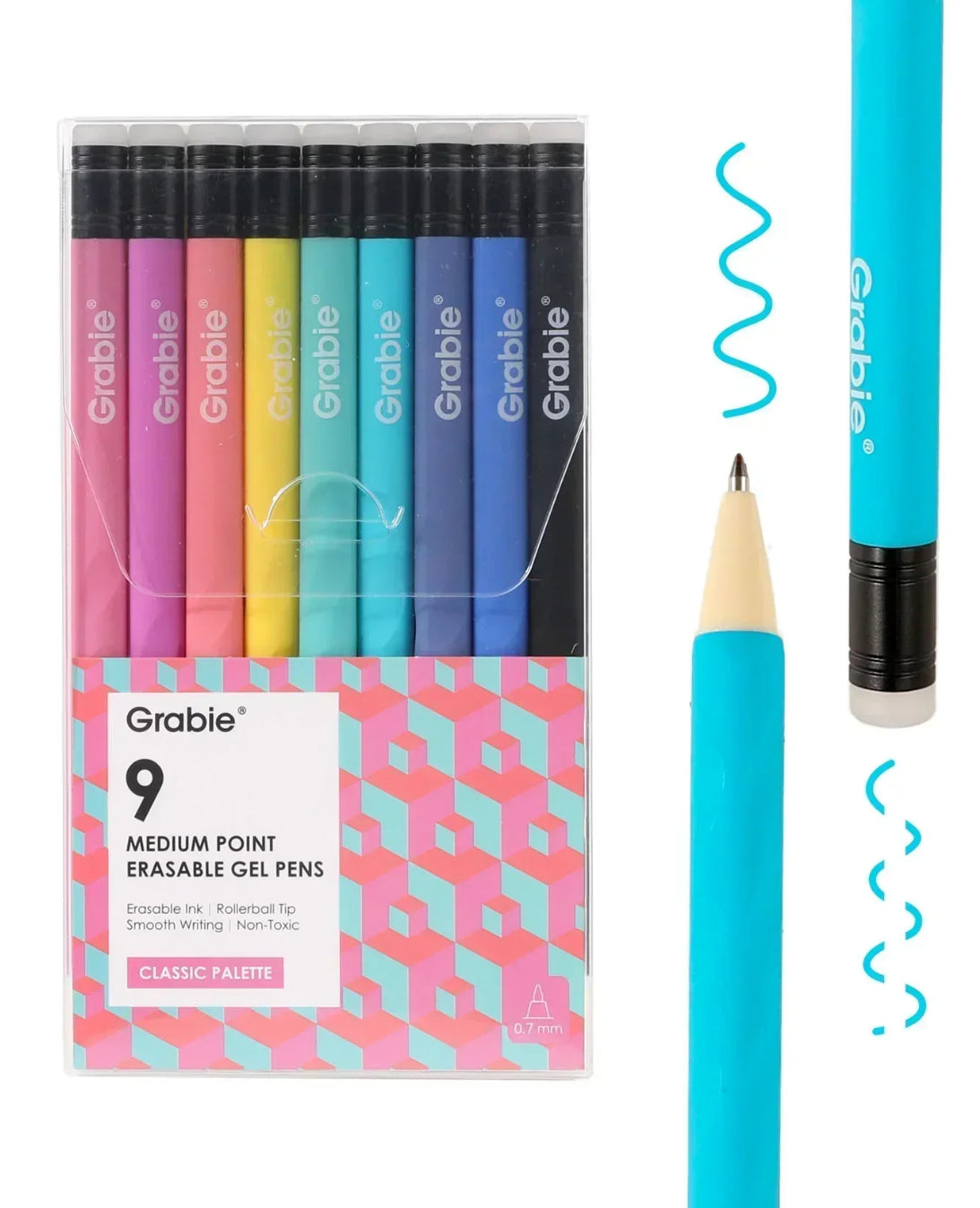Medium Point Erasable Gel Pen Set