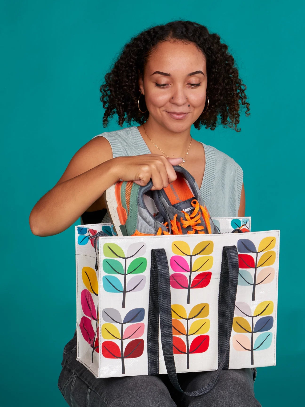 Blue Q Shoulder Tote