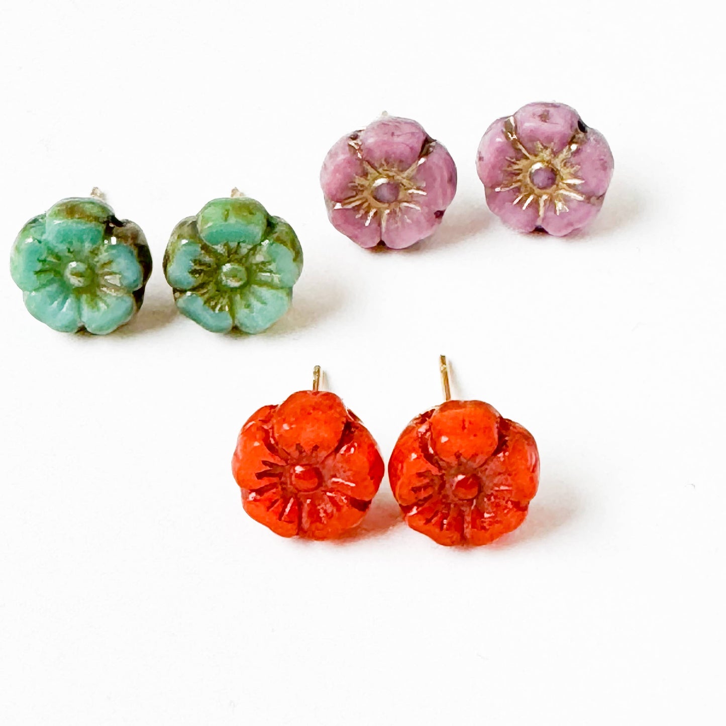 Tiny Flower Earrings