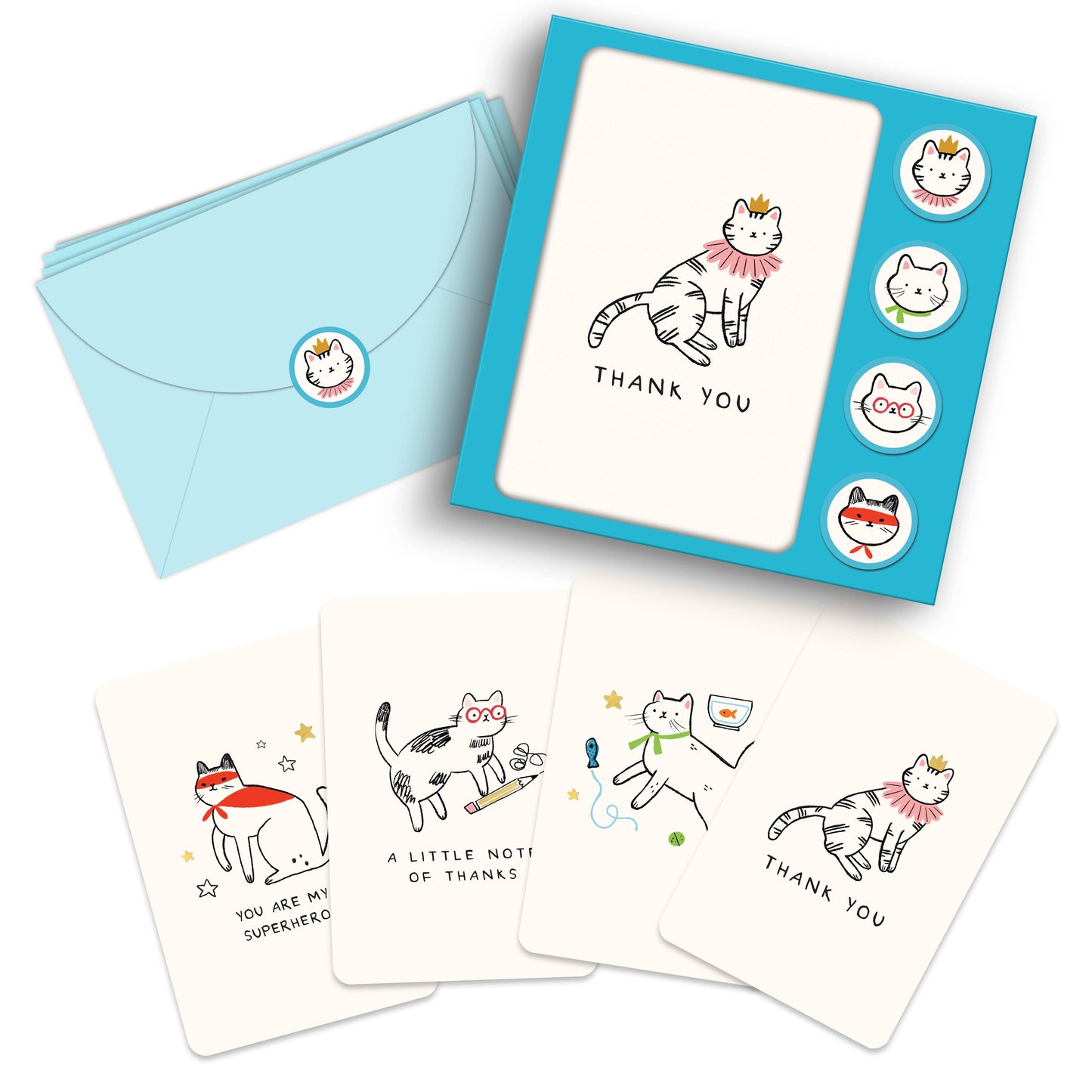 Notecard Set Kitten Caboodle