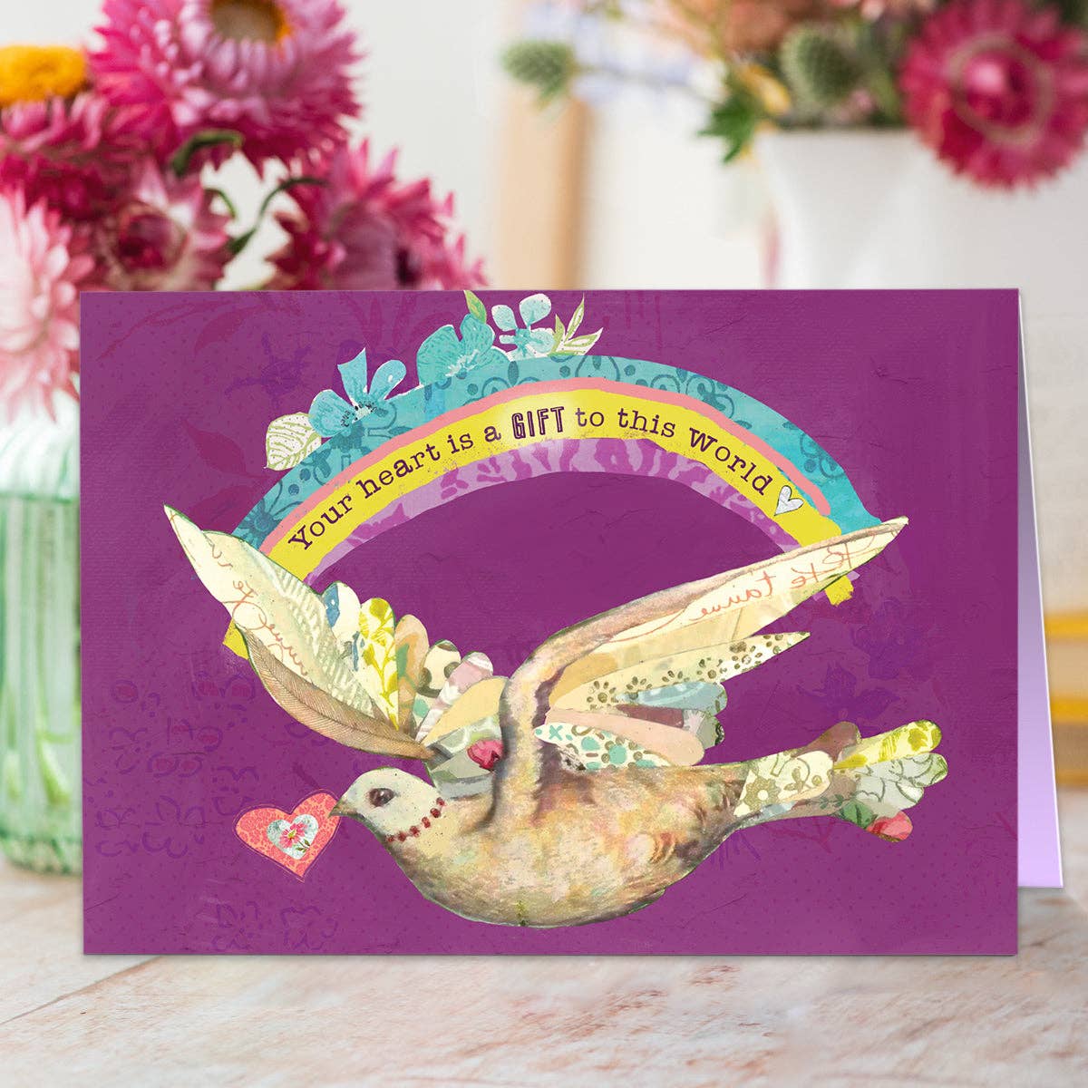 Your Heart Is A Gift To This World Thinking of You Card