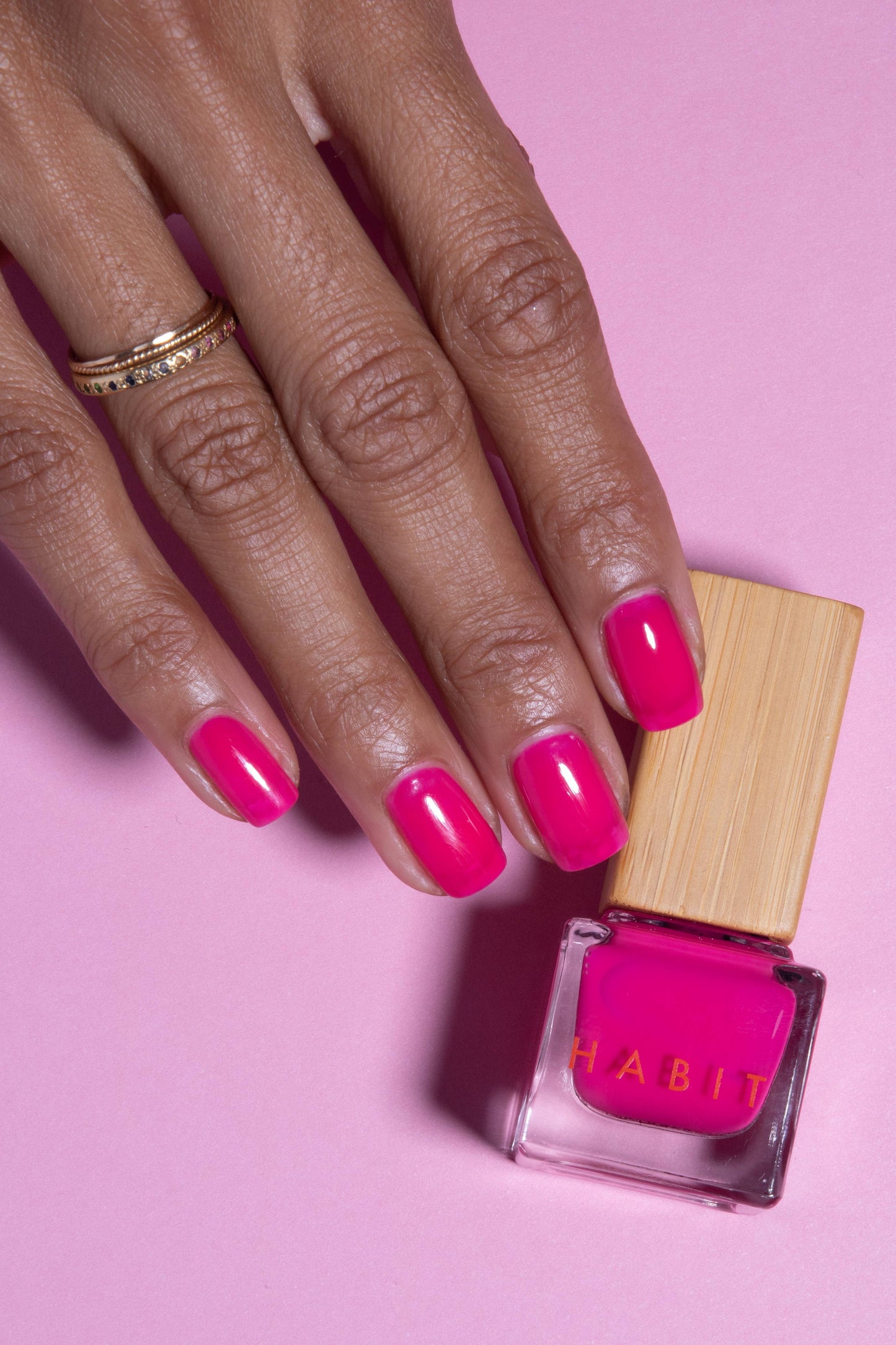 Forbidden Fruit nail polish by Habit