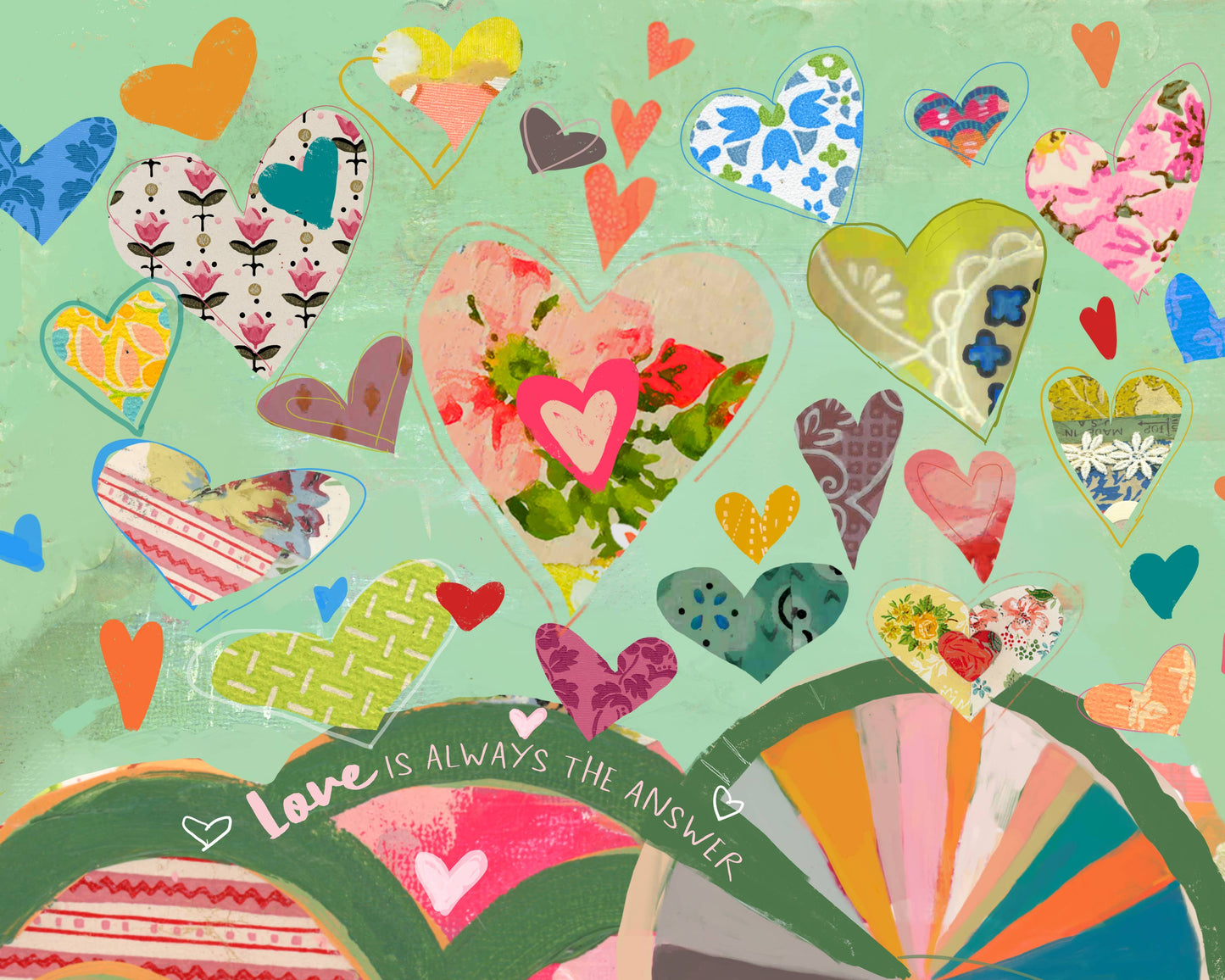 Love is always the answer: Art Print