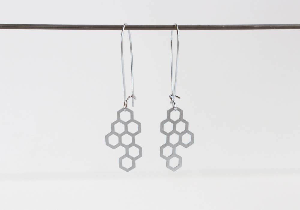 Honeycomb Earrings | Small