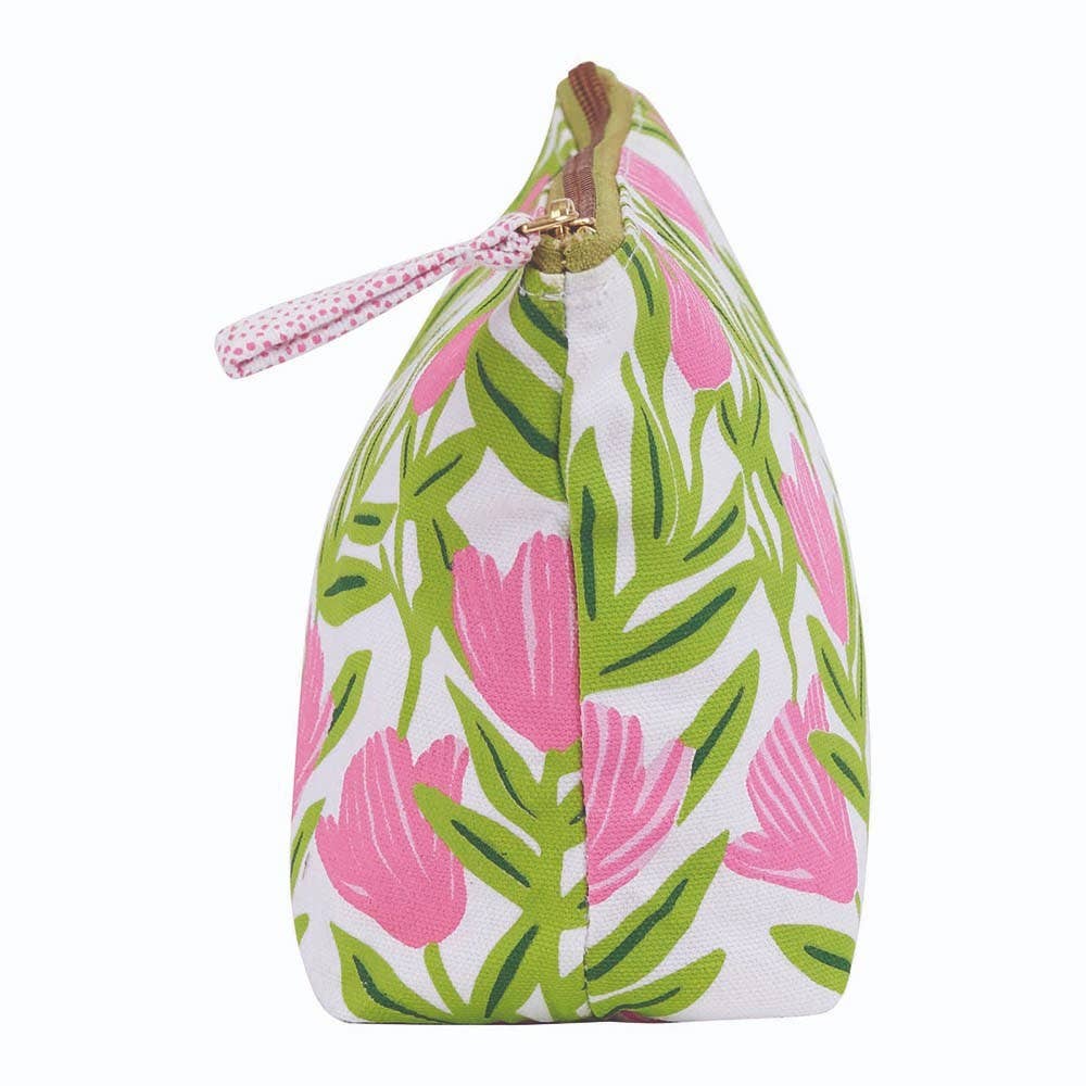 Pink delight tulip pouch