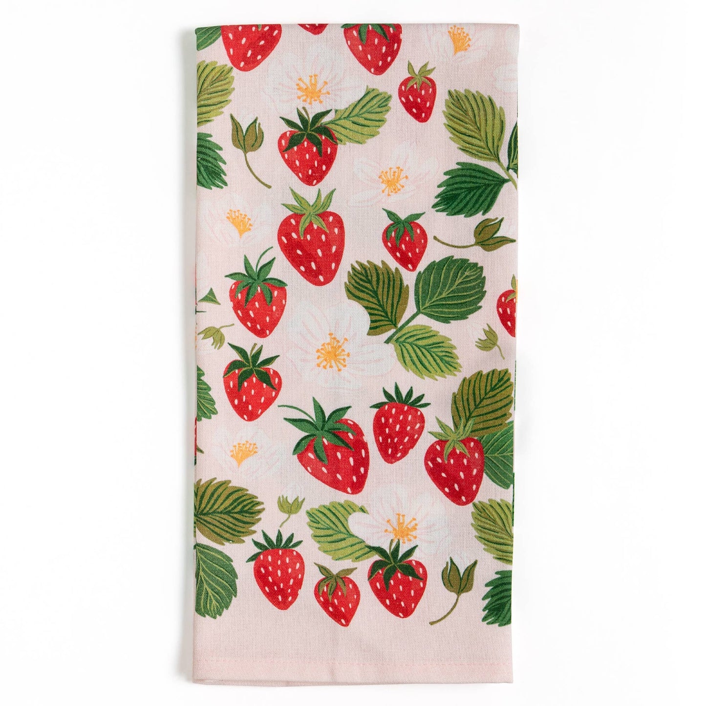 Strawberry Patch Tea Towel