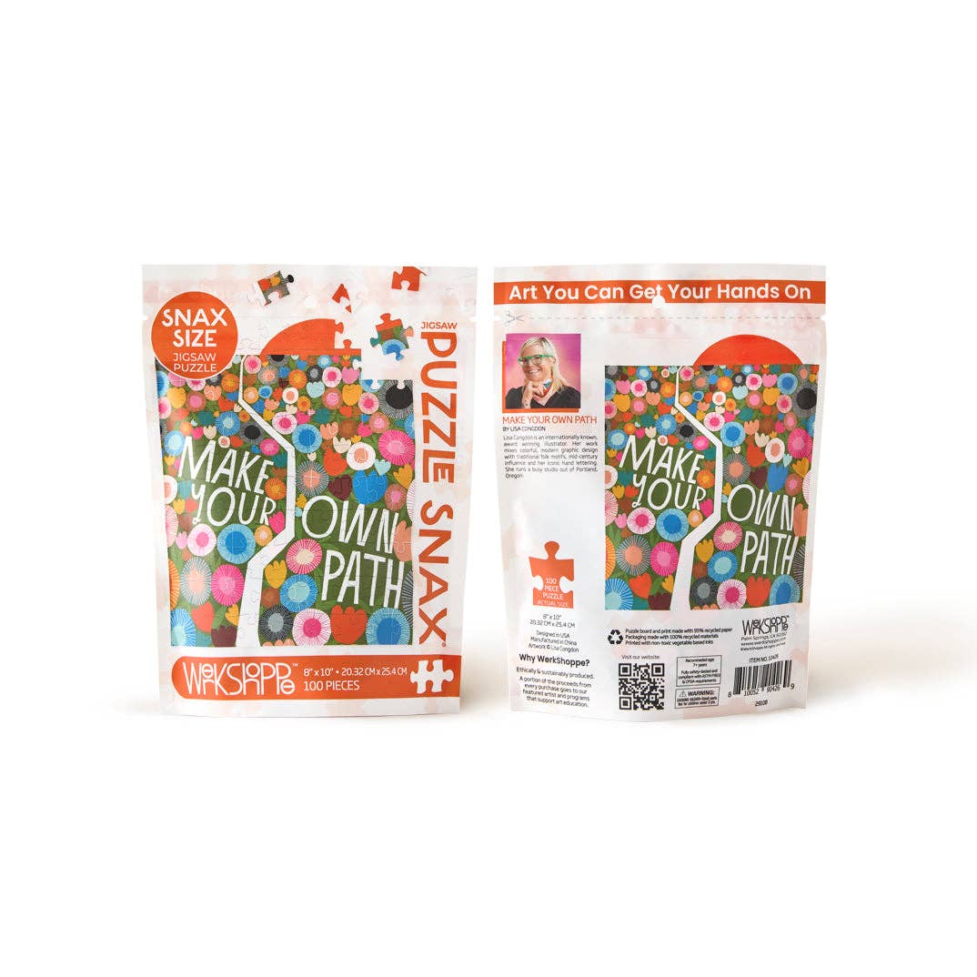 Make Your Own Path 100 Puzzle Snax