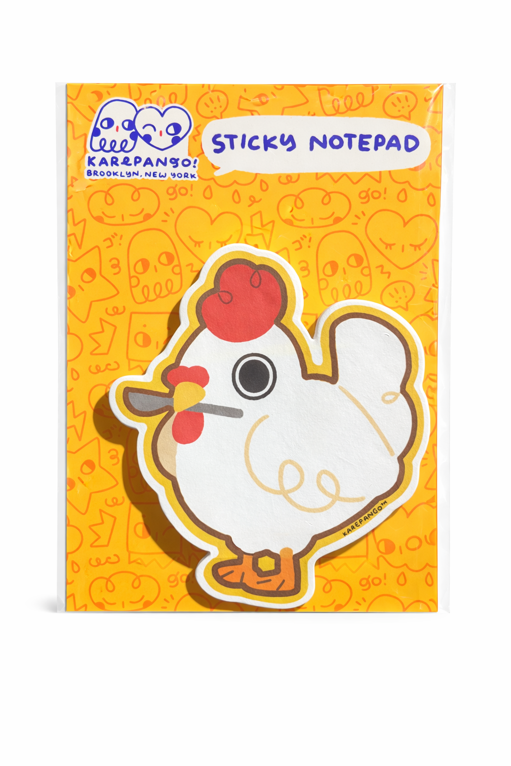 Cute Sticky Notepad from Karepango