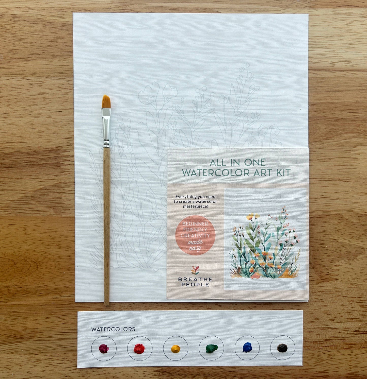 All-In-One Watercolor Kit: Desert Bloom
