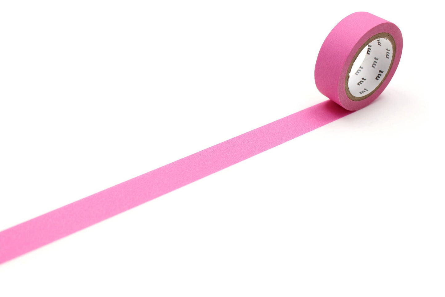 Matte Pink Solid Washi Tape.