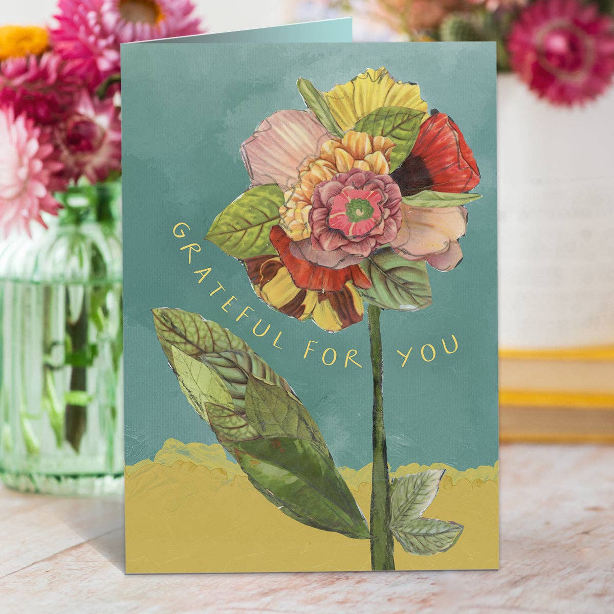 Grateful For You Thank You Card