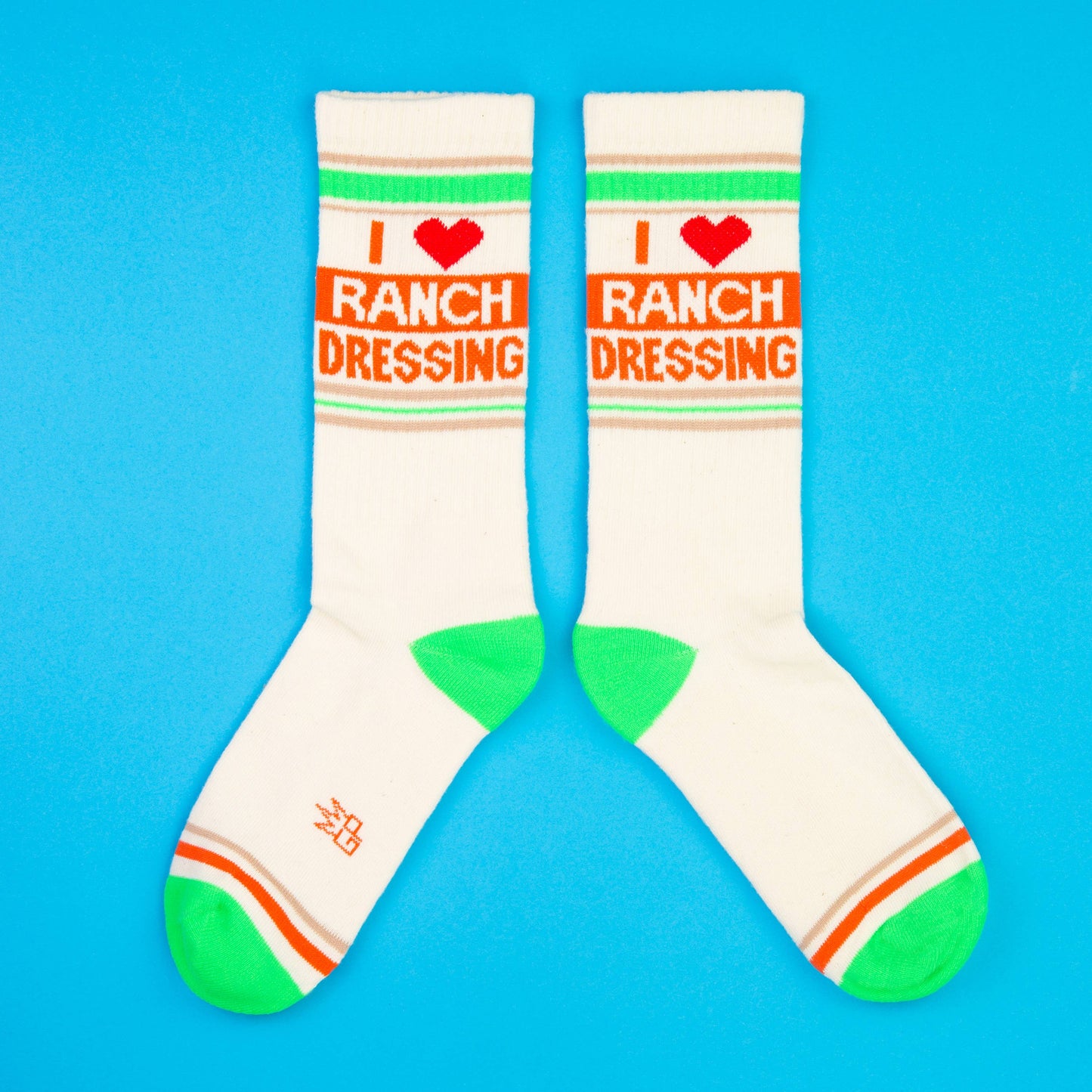 I ❤️ Ranch Dressing Gym Crew Socks