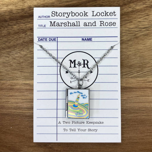 Book Locket Oh, The Places You'll Go!