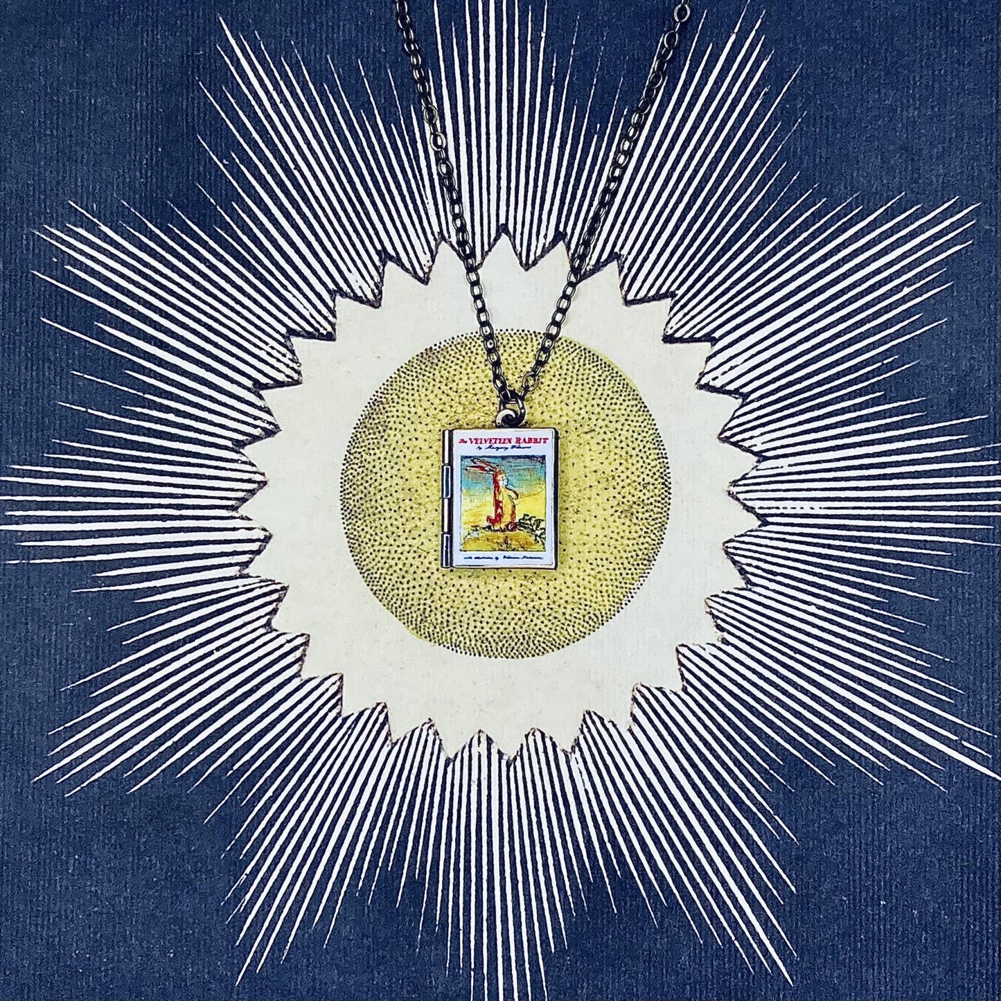 Book Locket The Velveteen Rabbit